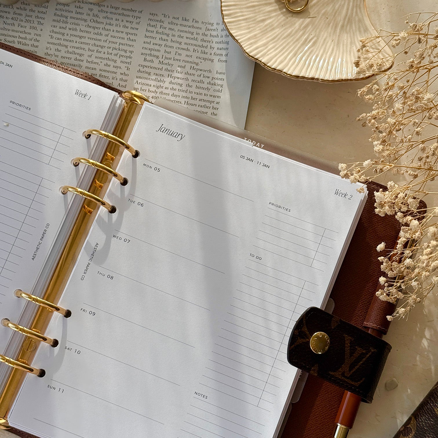 2026 WEEK ON ONE PAGE | WO1P