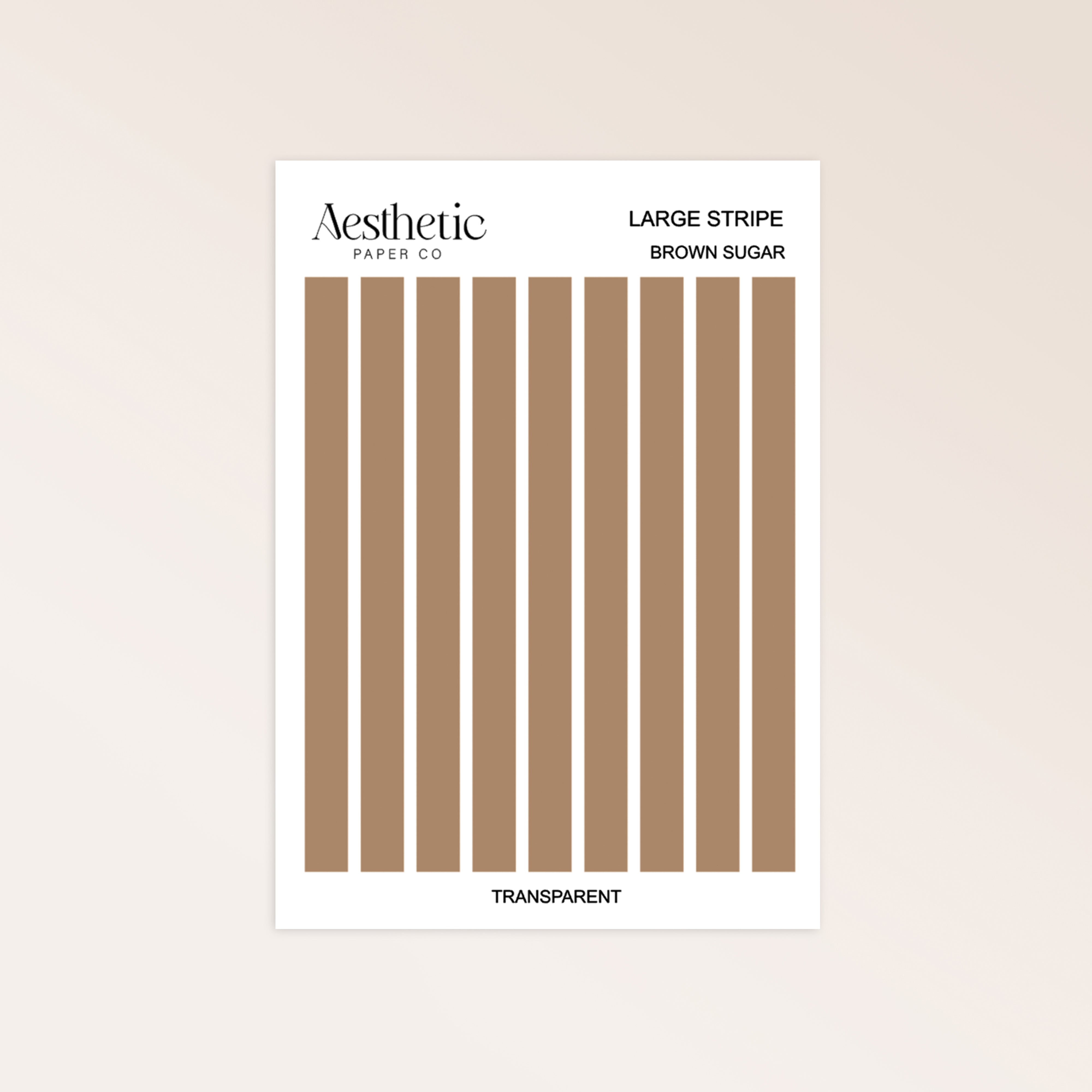 STRIPS STICKERS | LARGE