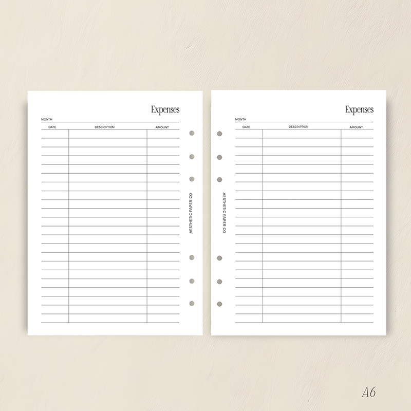 UN015 - Expenses Insert