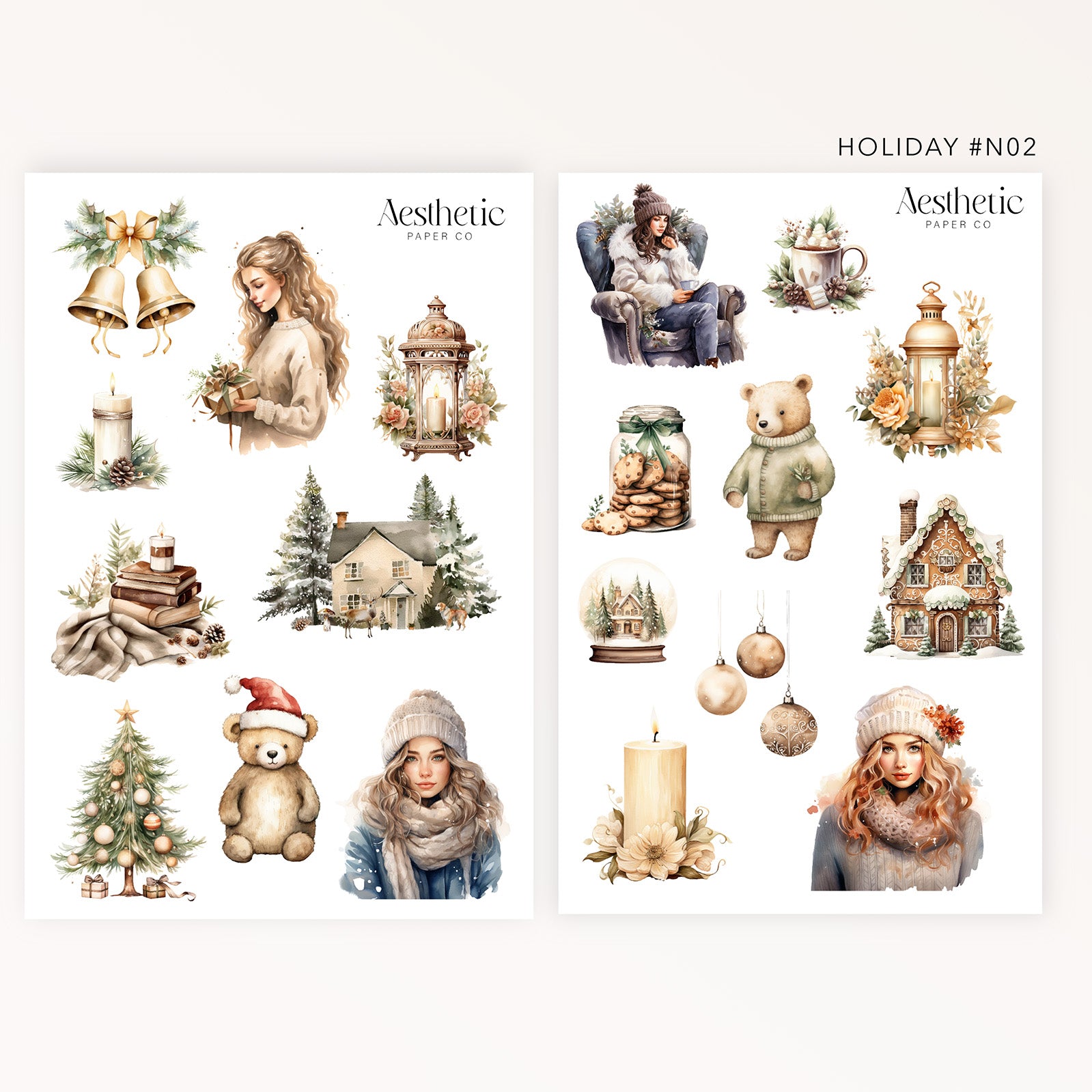 HOLIDAY COLLECTION STICKERS