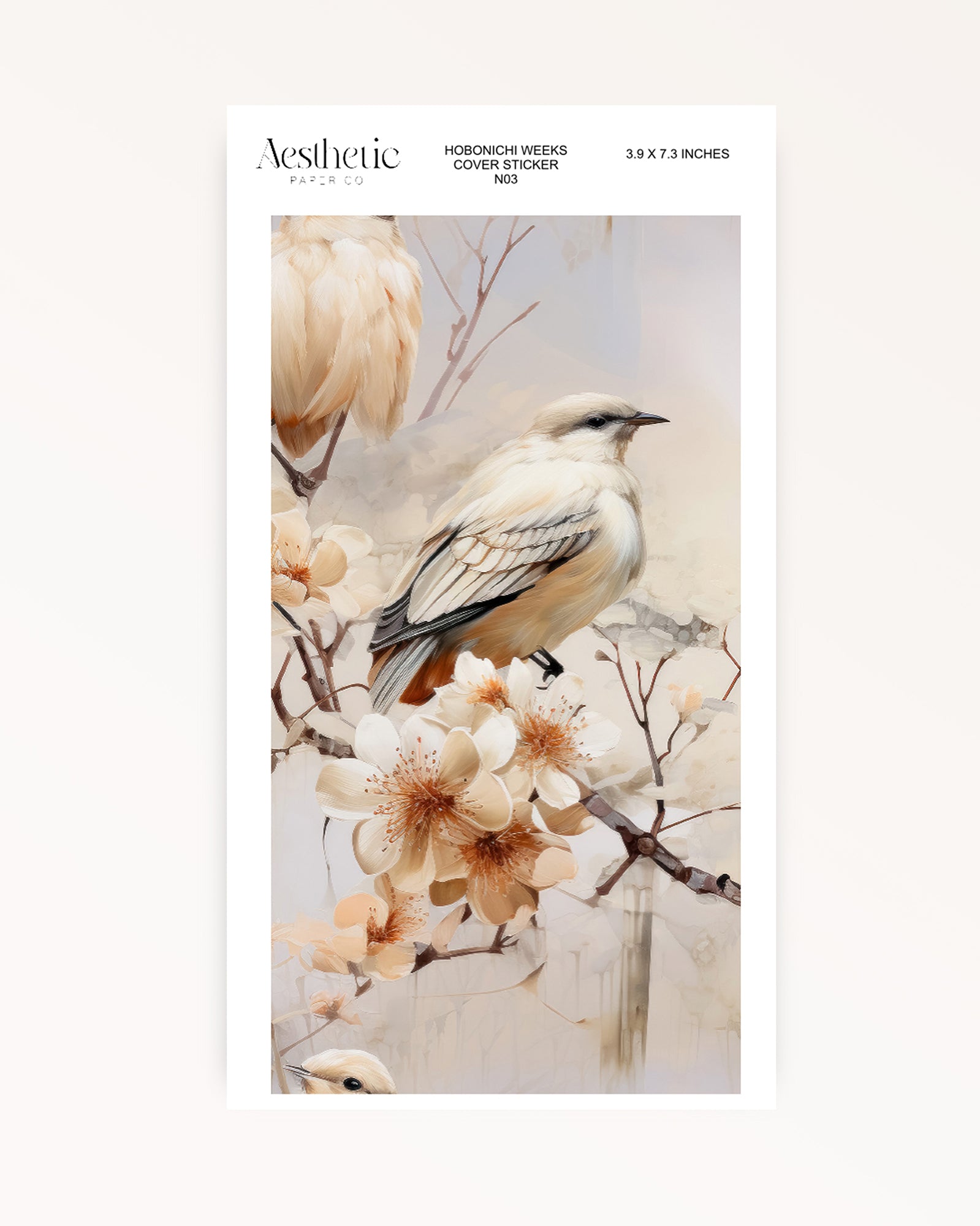 Hobonichi Weeks Sticker Cover | 3.7 x 7.3 in