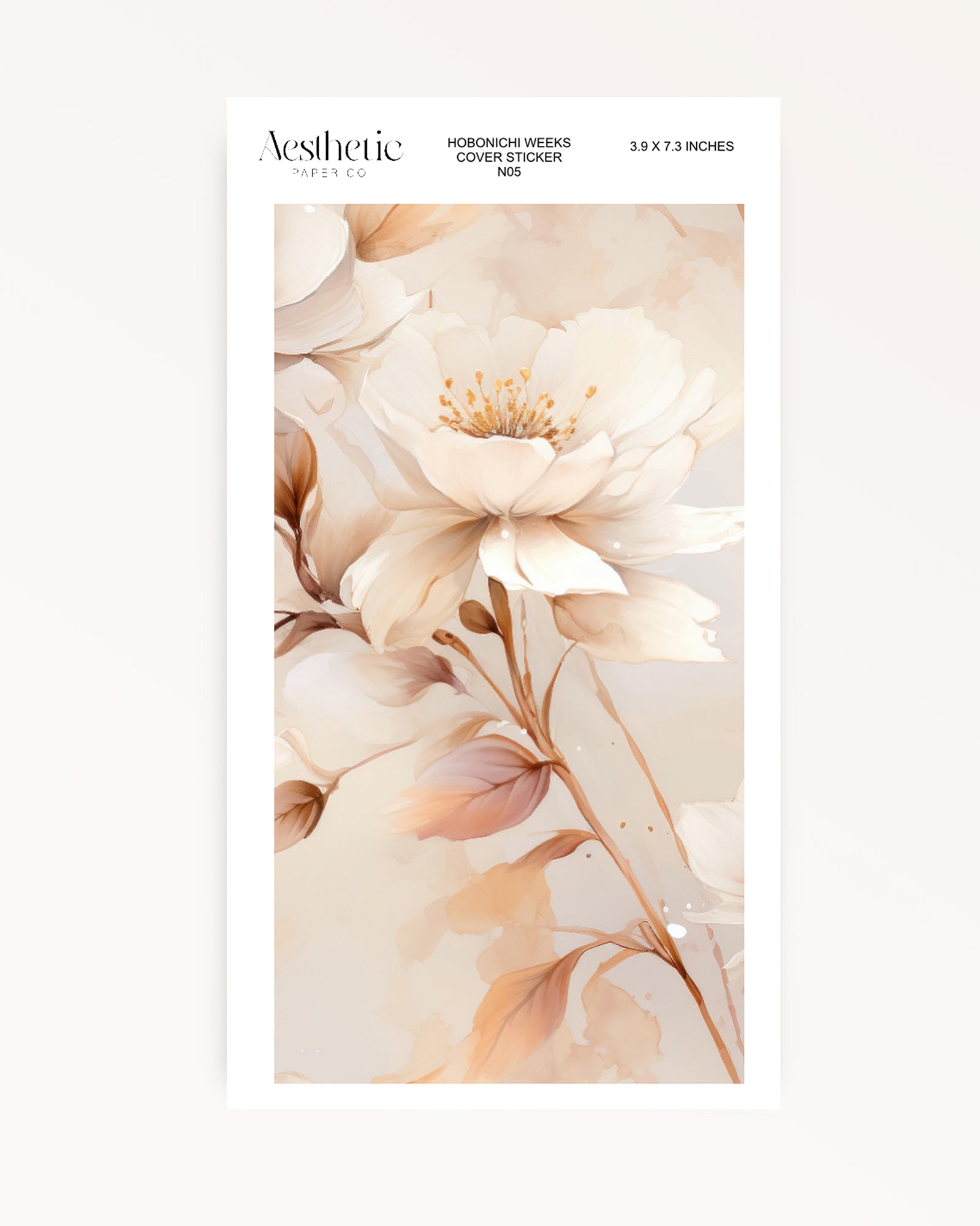 Hobonichi Weeks Sticker Cover | 3.7 x 7.3 in