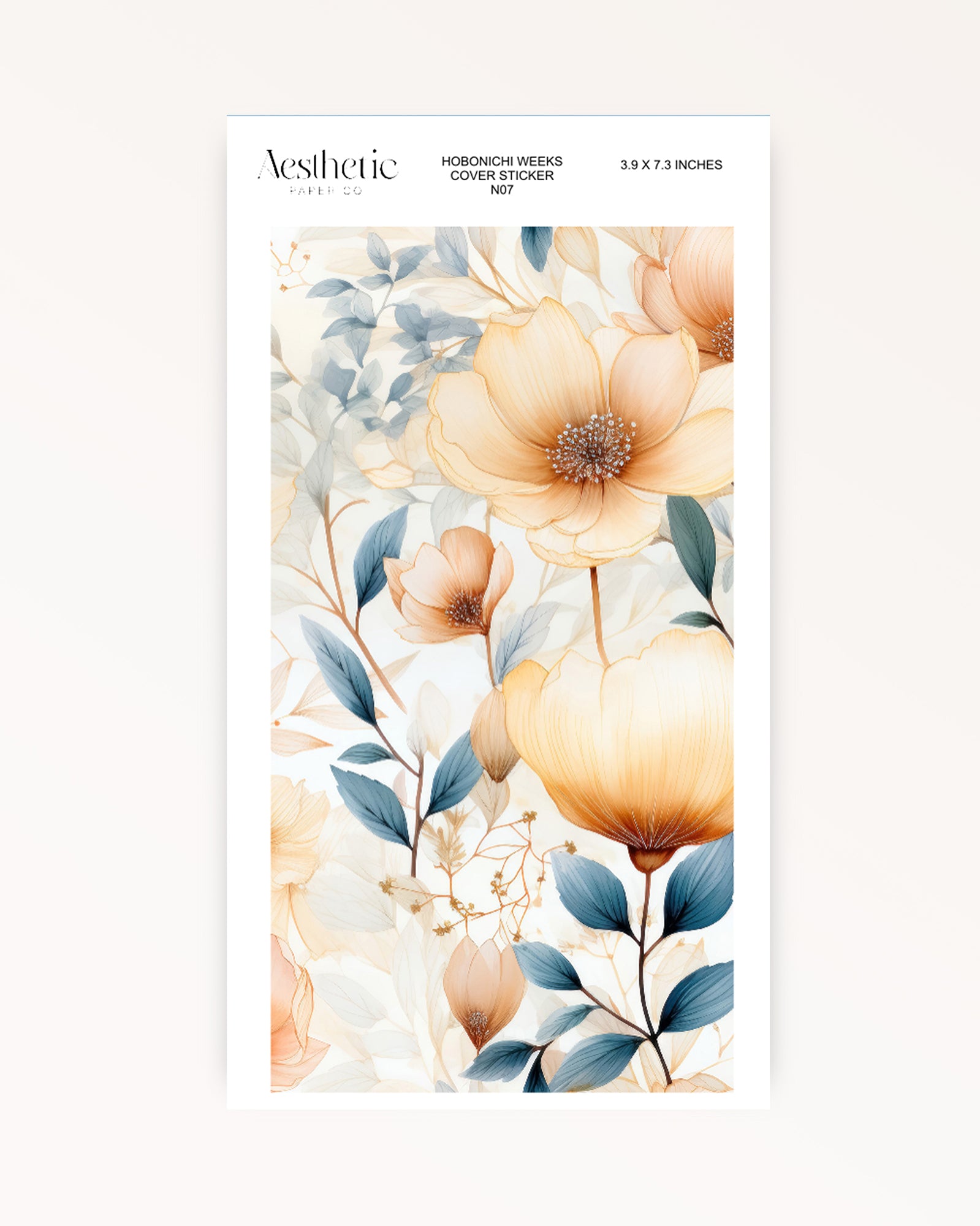 Hobonichi Weeks Sticker Cover | 3.7 x 7.3 in