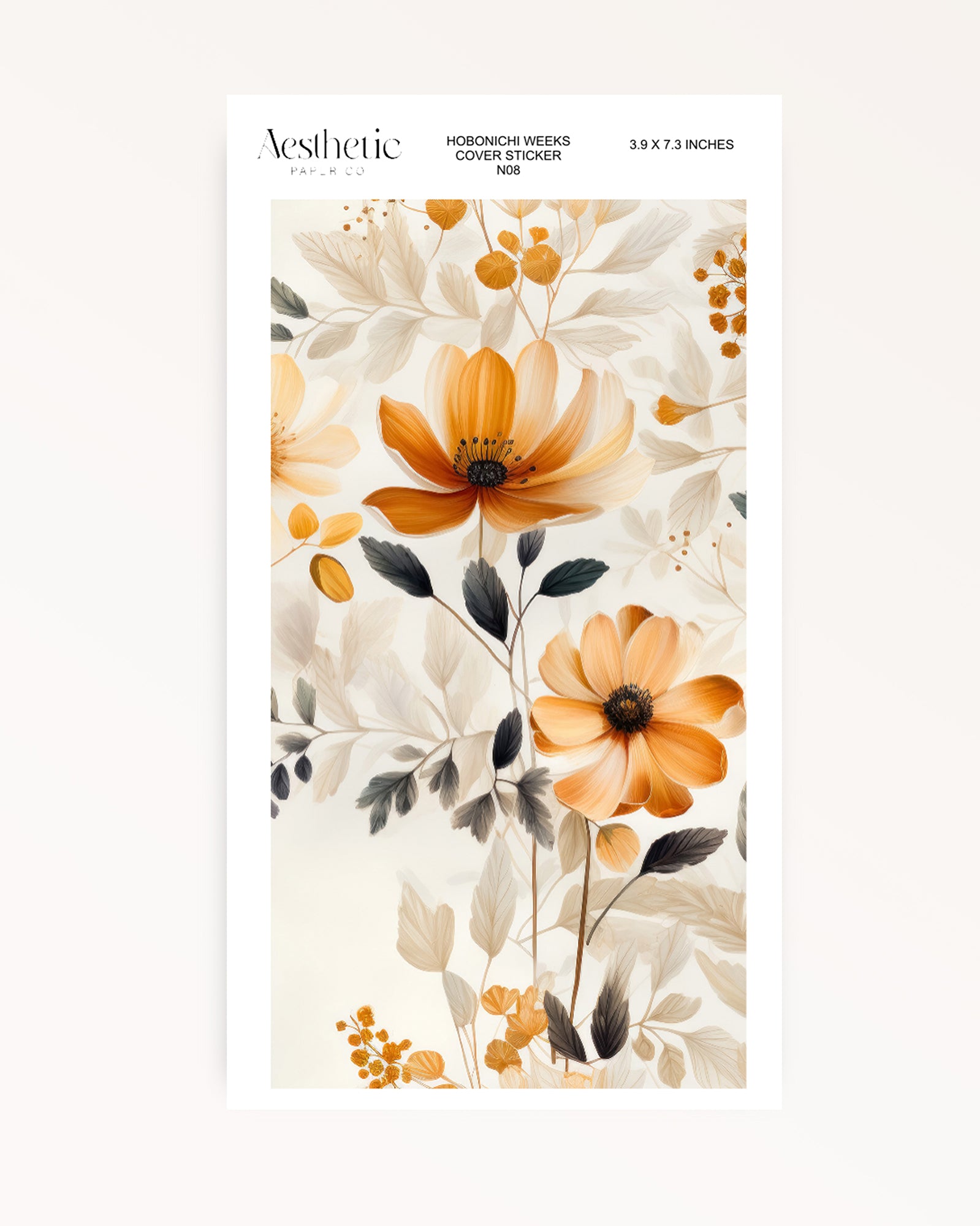 Hobonichi Weeks Sticker Cover | 3.7 x 7.3 in