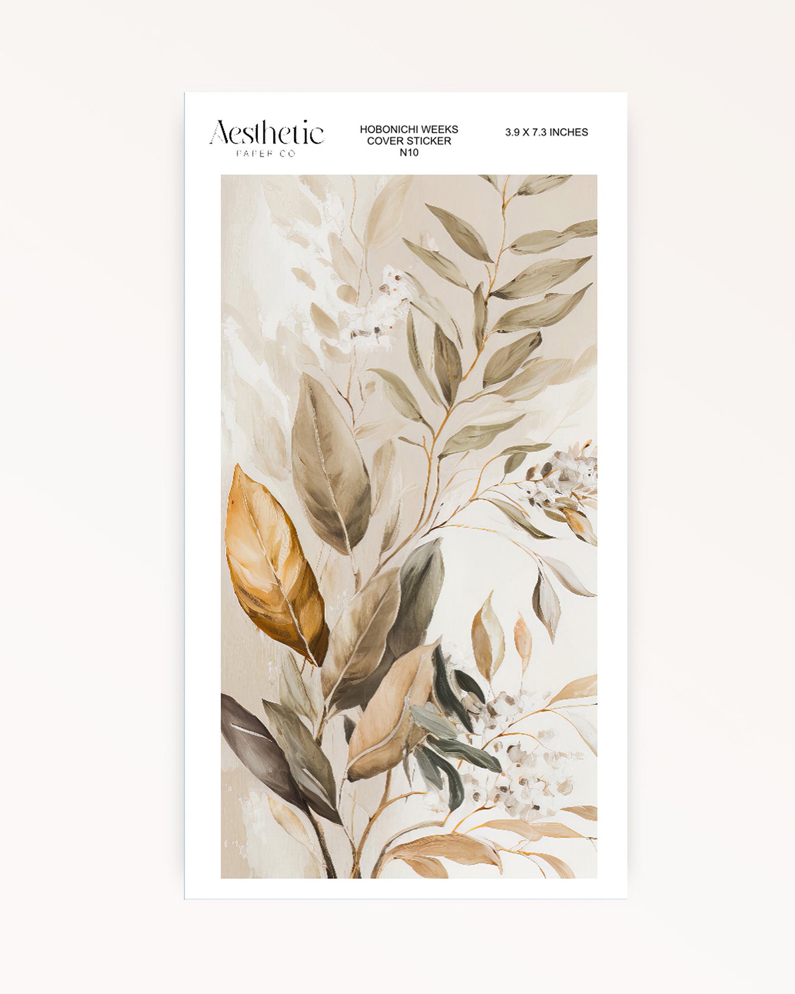 Hobonichi Weeks Sticker Cover | 3.7 x 7.3 in