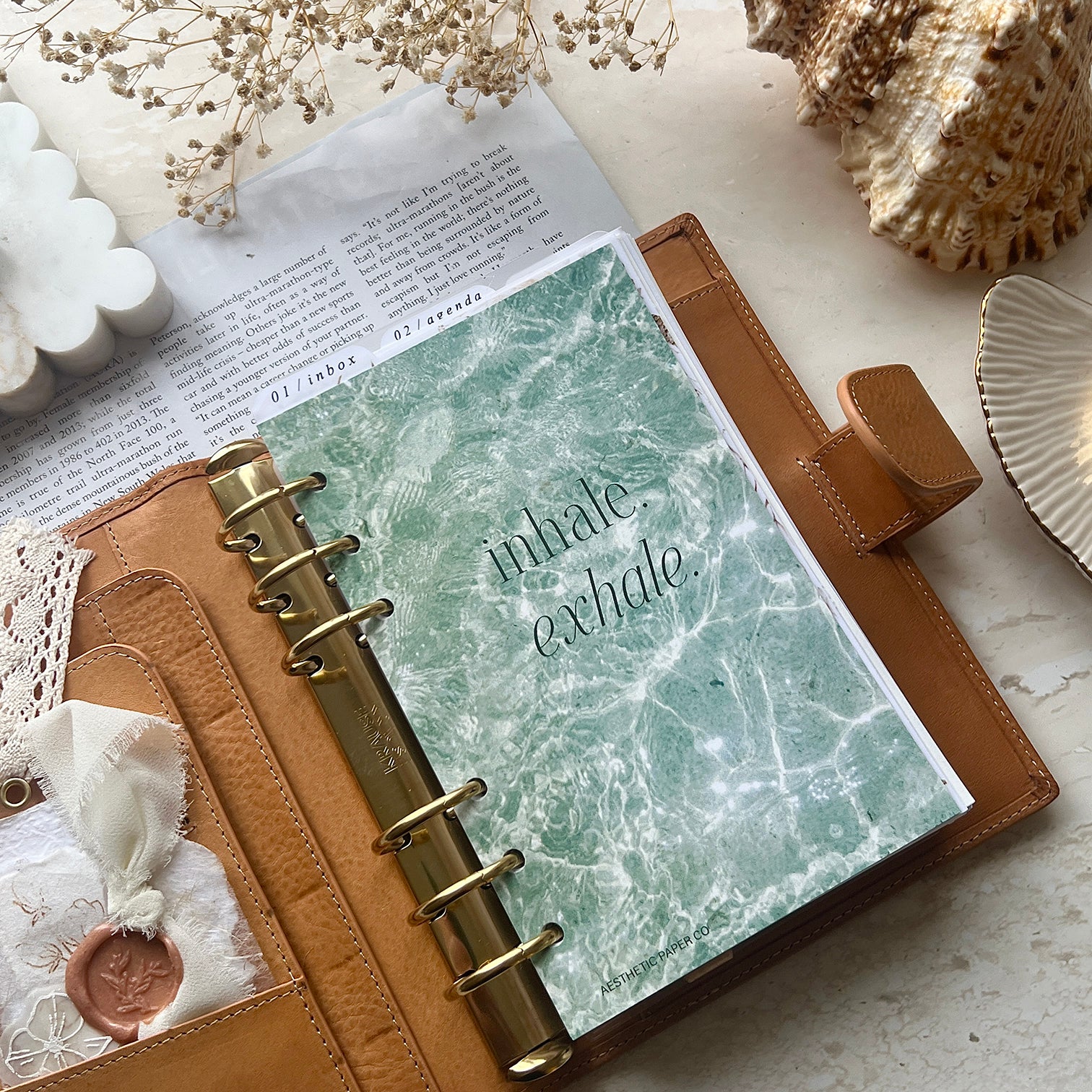 INHALE EXHALE DASHBOARD