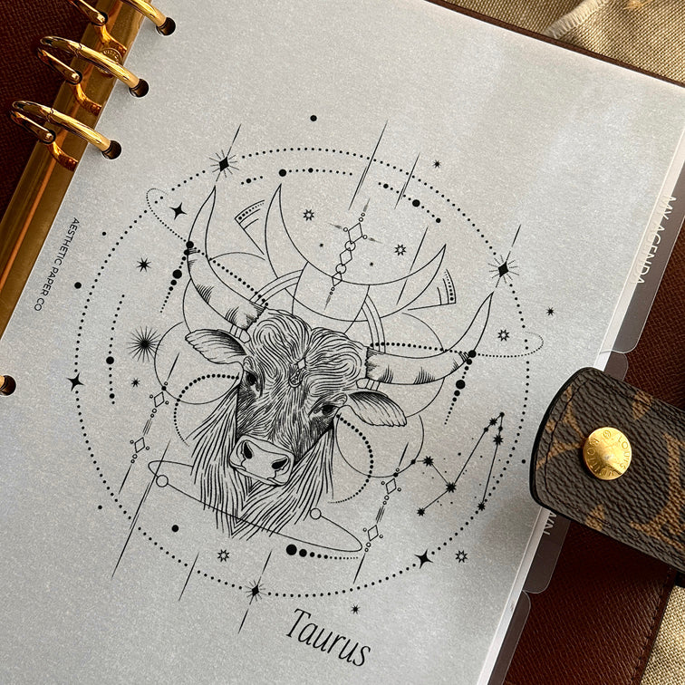 Zodiac Vellum DASHBOARD