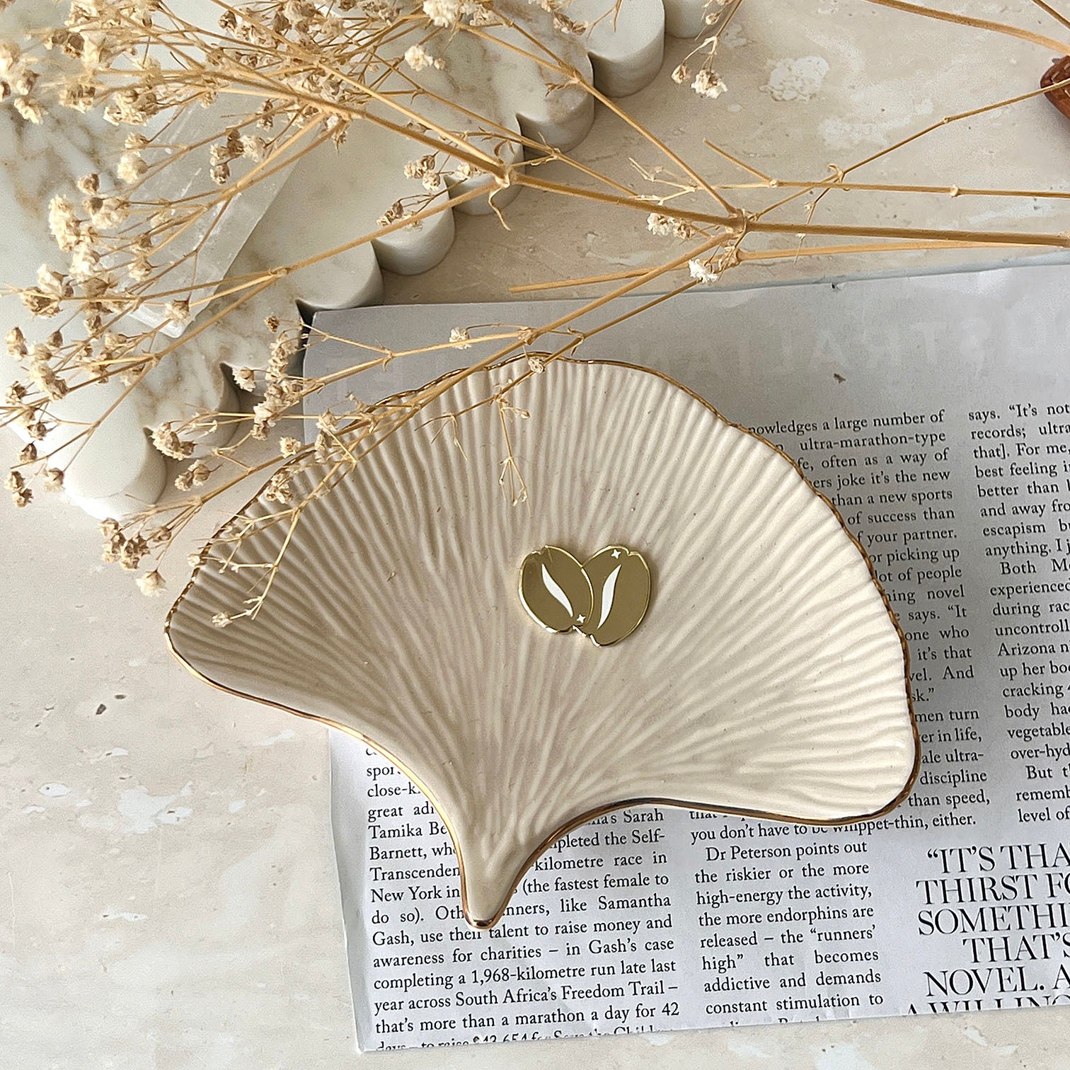 Coffee Bean Magnetic Pin
