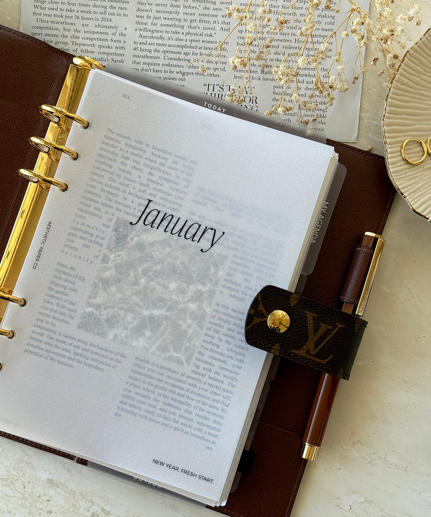 MONTHLY VELLUM DASHBOARDS