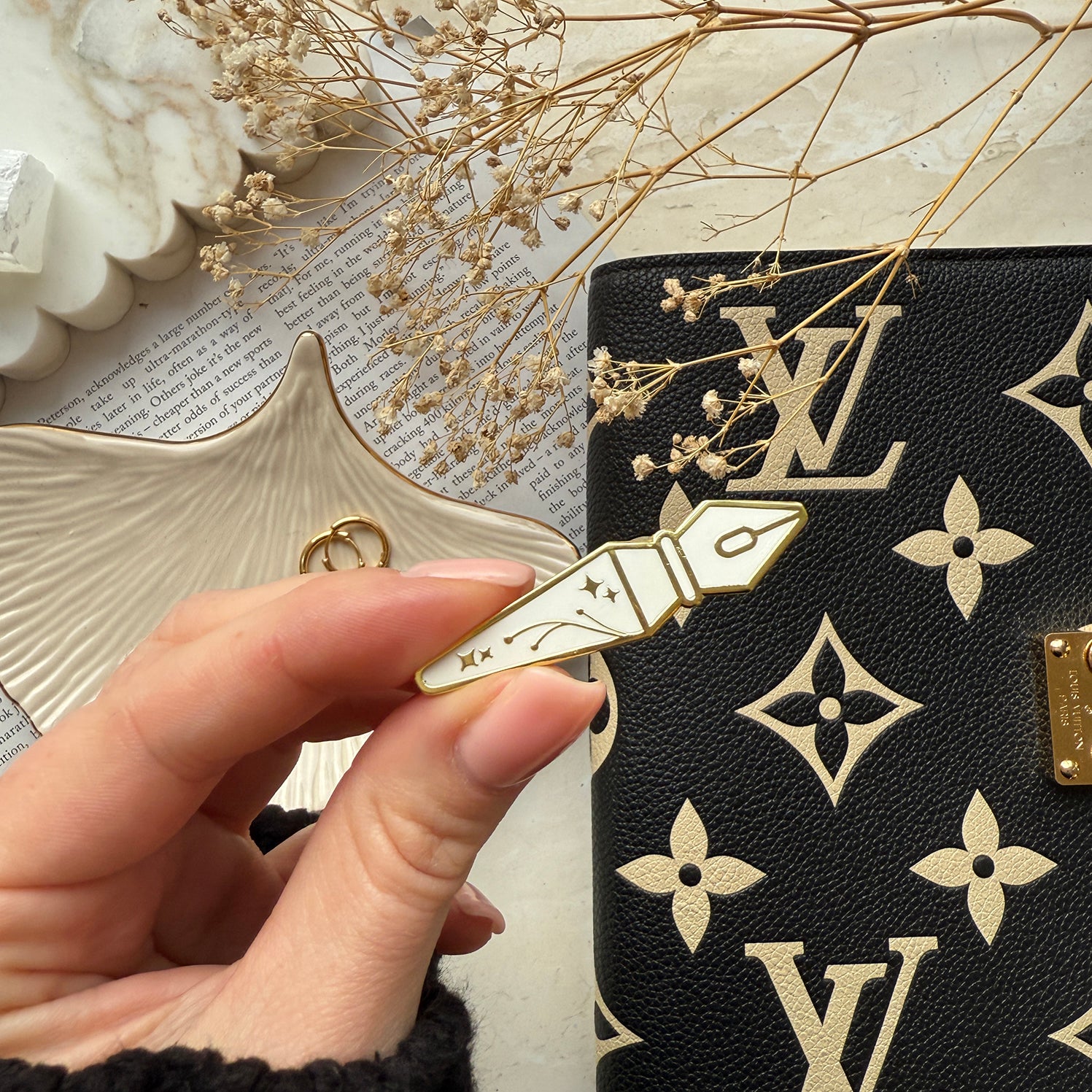Fountain Pen Magnetic Pin