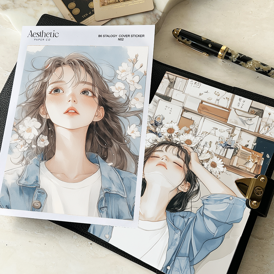 A5 Stalogy Sticker Cover | Floral Dreaming