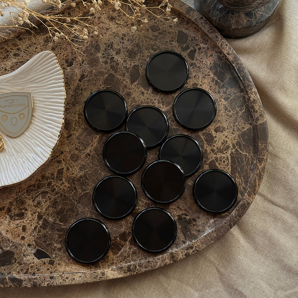 Aluminum Planner Discs | Black