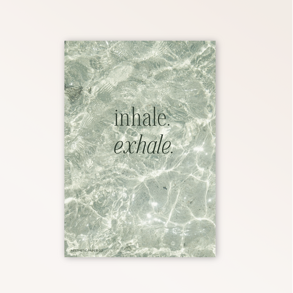 INHALE EXHALE DASHBOARD