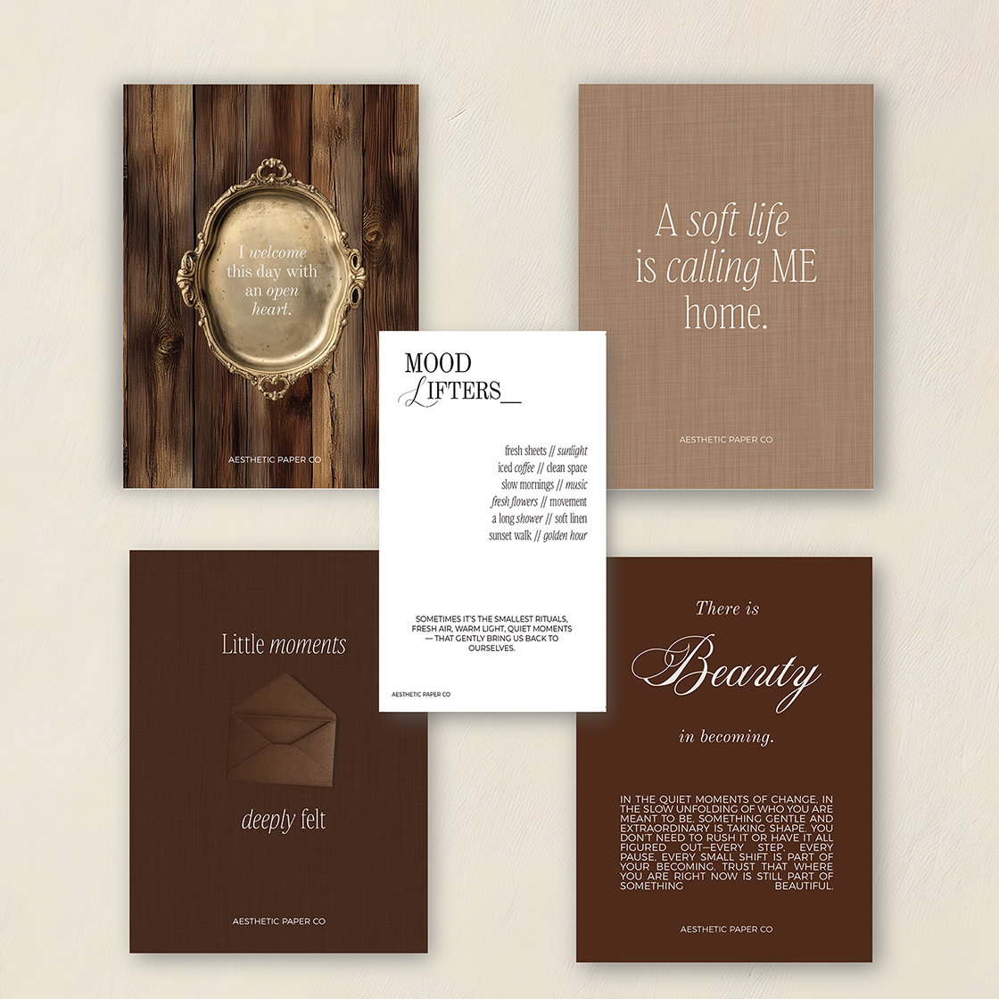 Planner Card Set | Vol 1