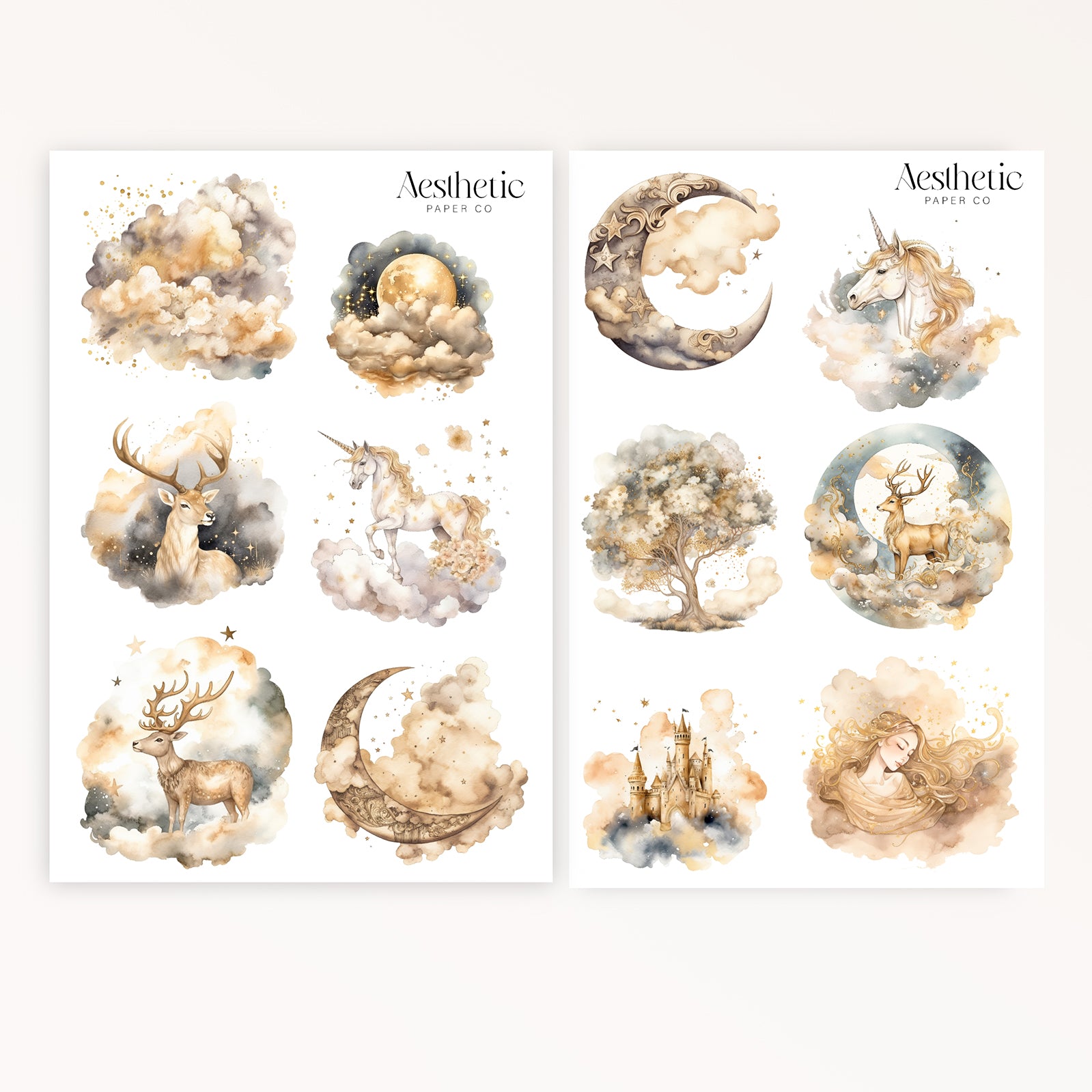 MAGIC SKIES STICKERS