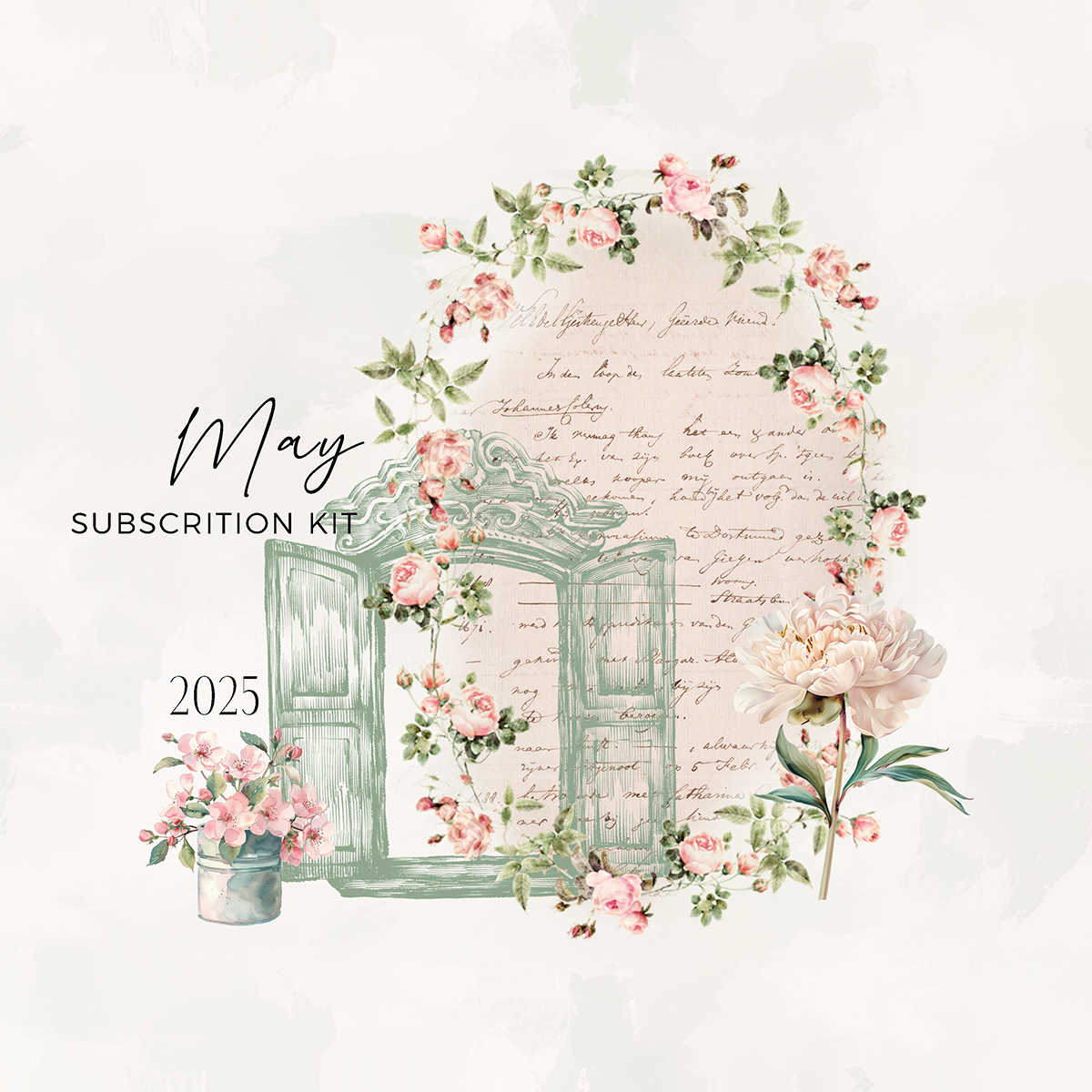 Monthly Planner Kit | May 2025 Sticker Kit