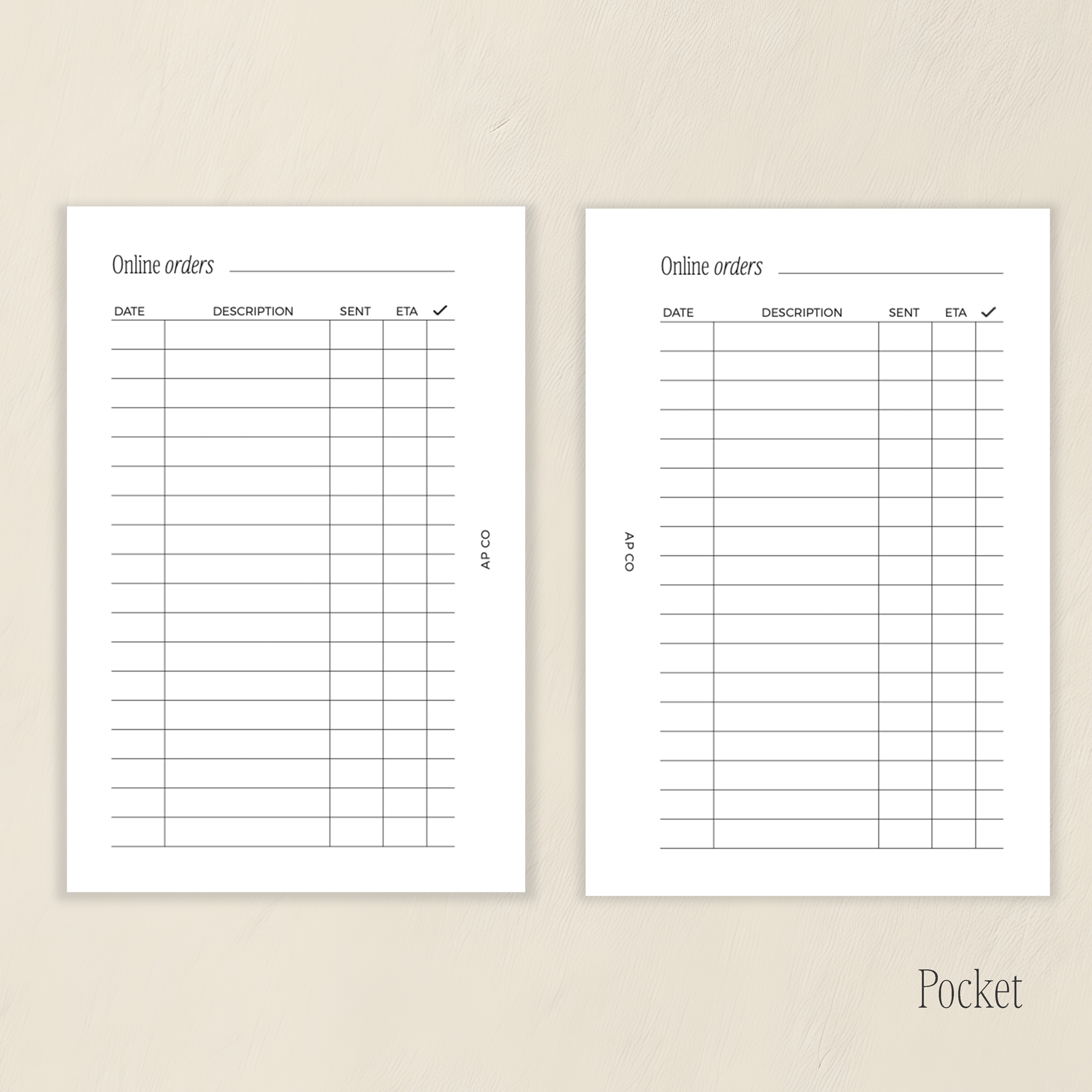 UN03 - Online Orders Insert | PDF