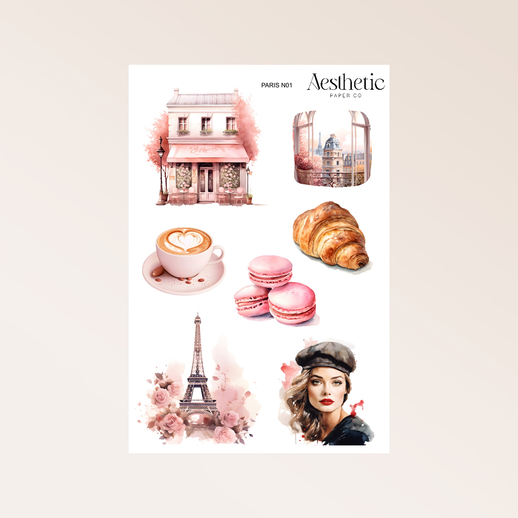 PARIS STICKERS