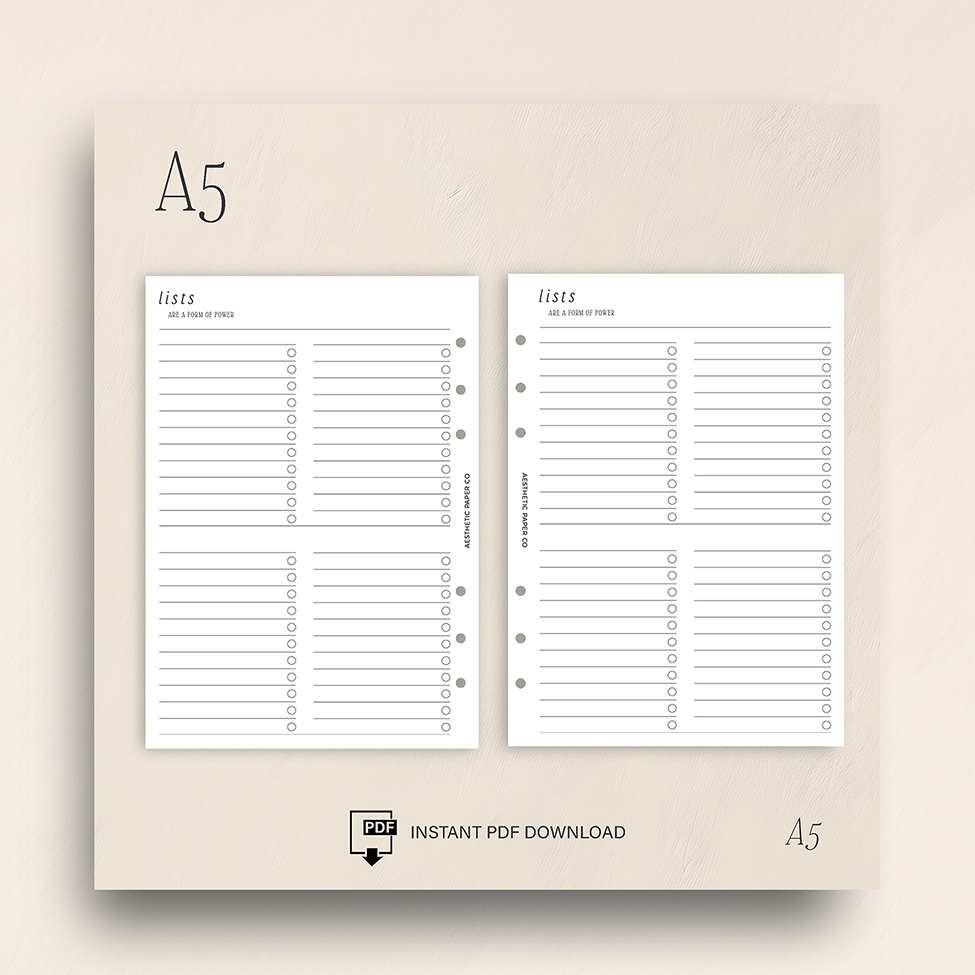 UN07 - Lists Quad Inserts | PDF