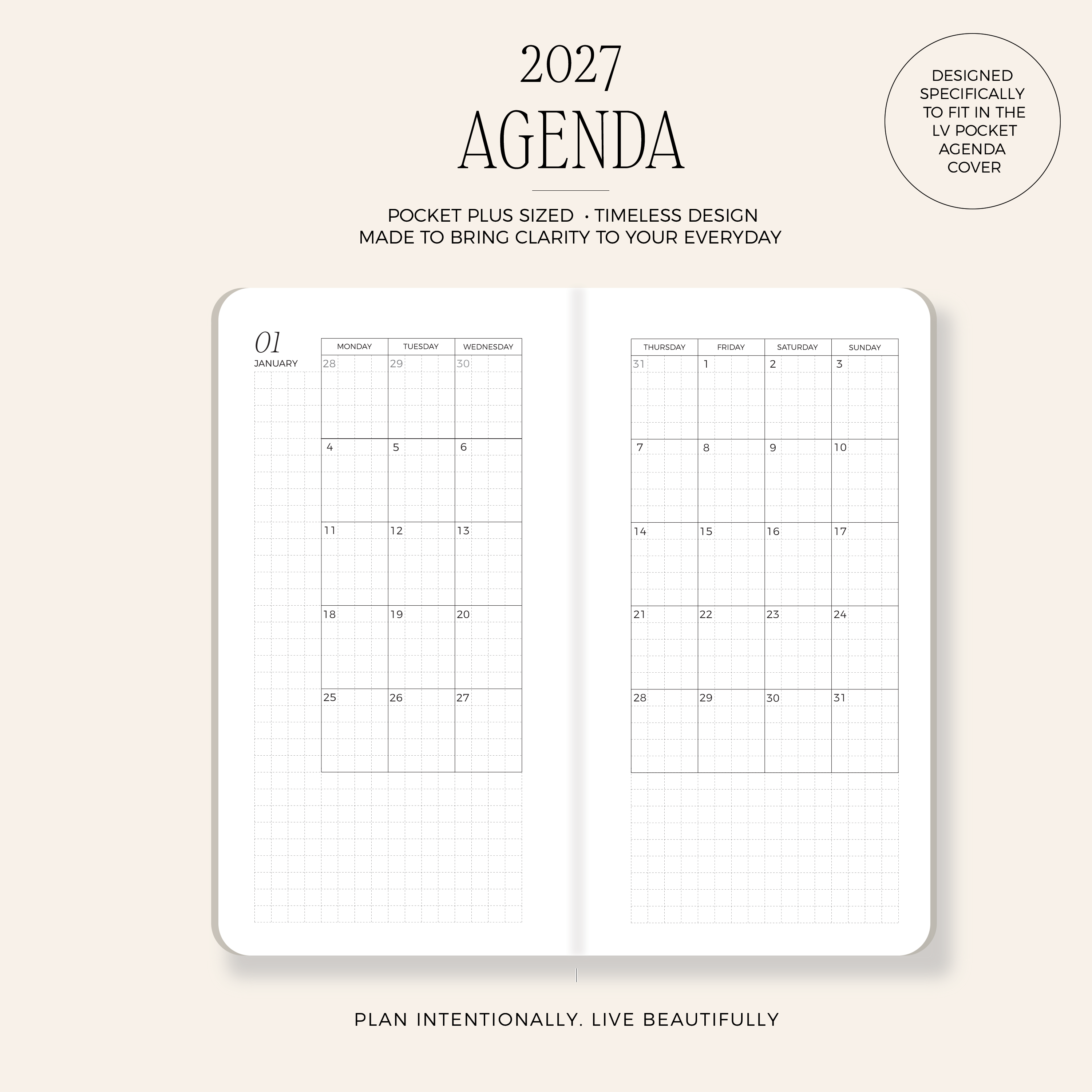 The Dream Script 2027 Agenda (PRE-ORDER)