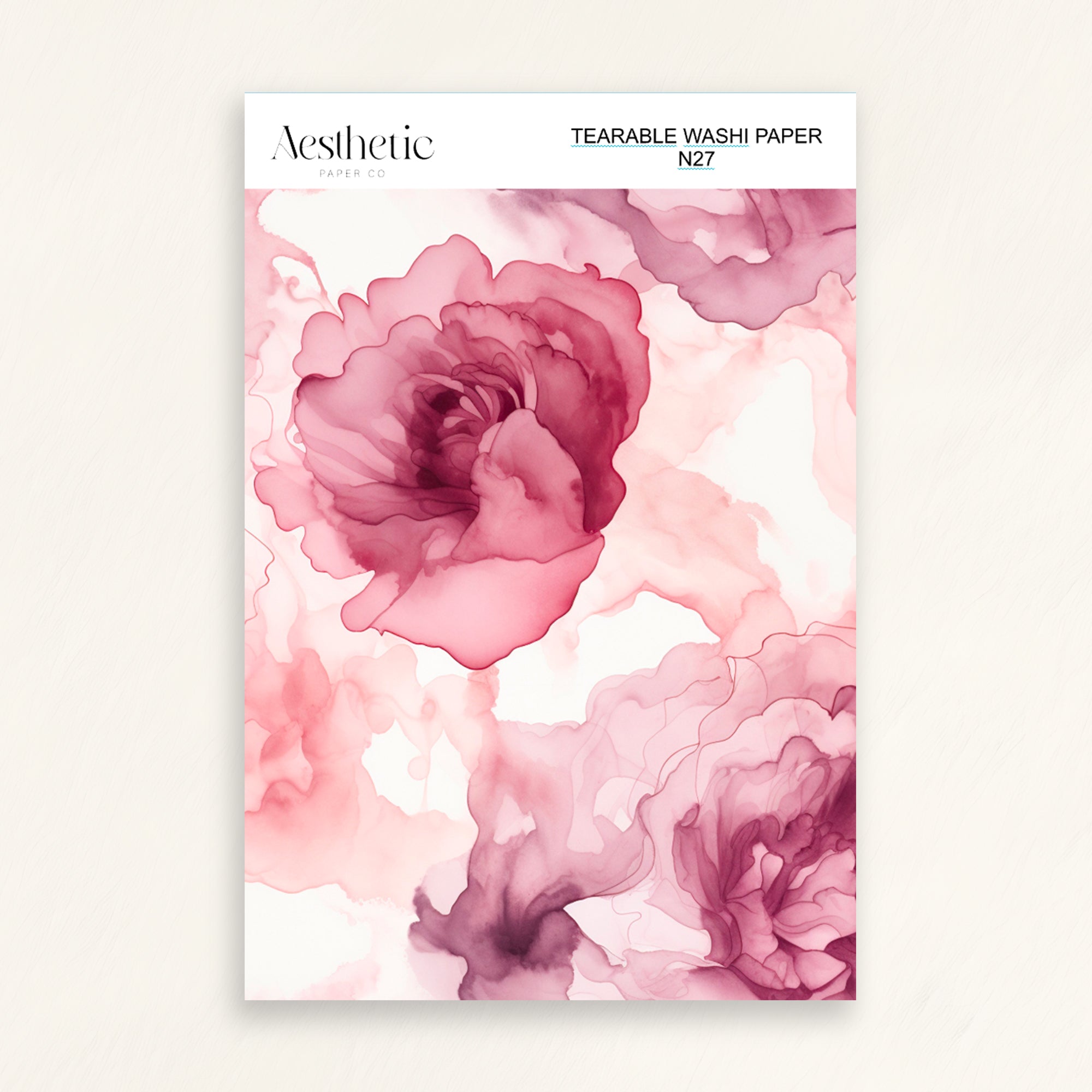 Tearable Washi Sticker Paper Sheet | N25-N37