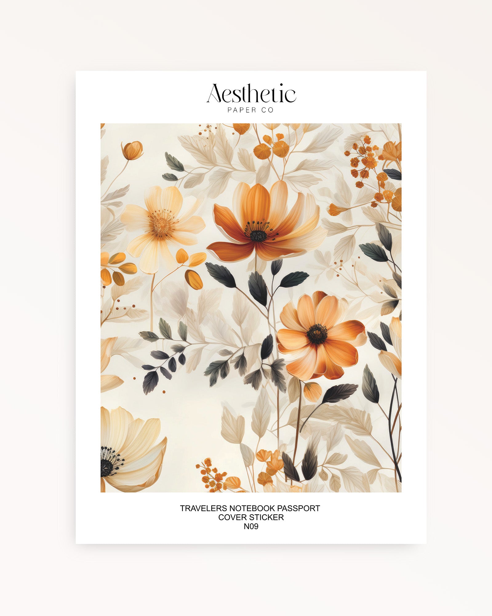 Traveler's Notebook Sticker Cover | Passport