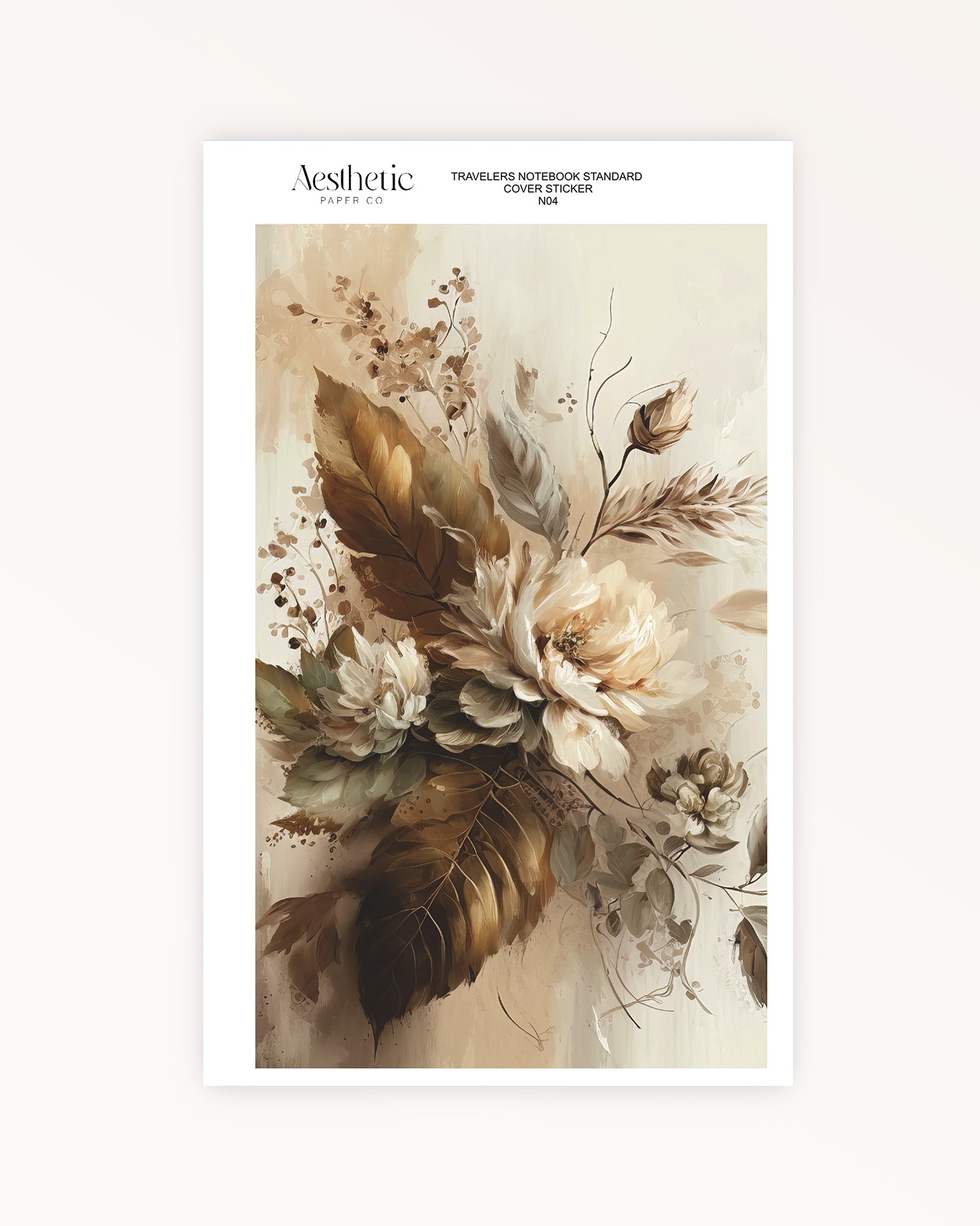 Traveler's Notebook Sticker Cover | STANDARD