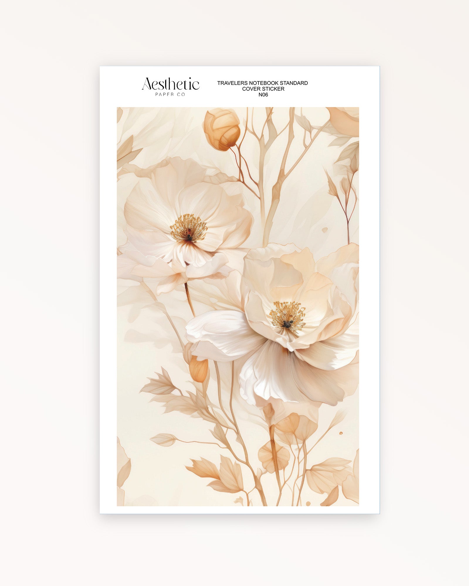 Traveler's Notebook Sticker Cover | STANDARD