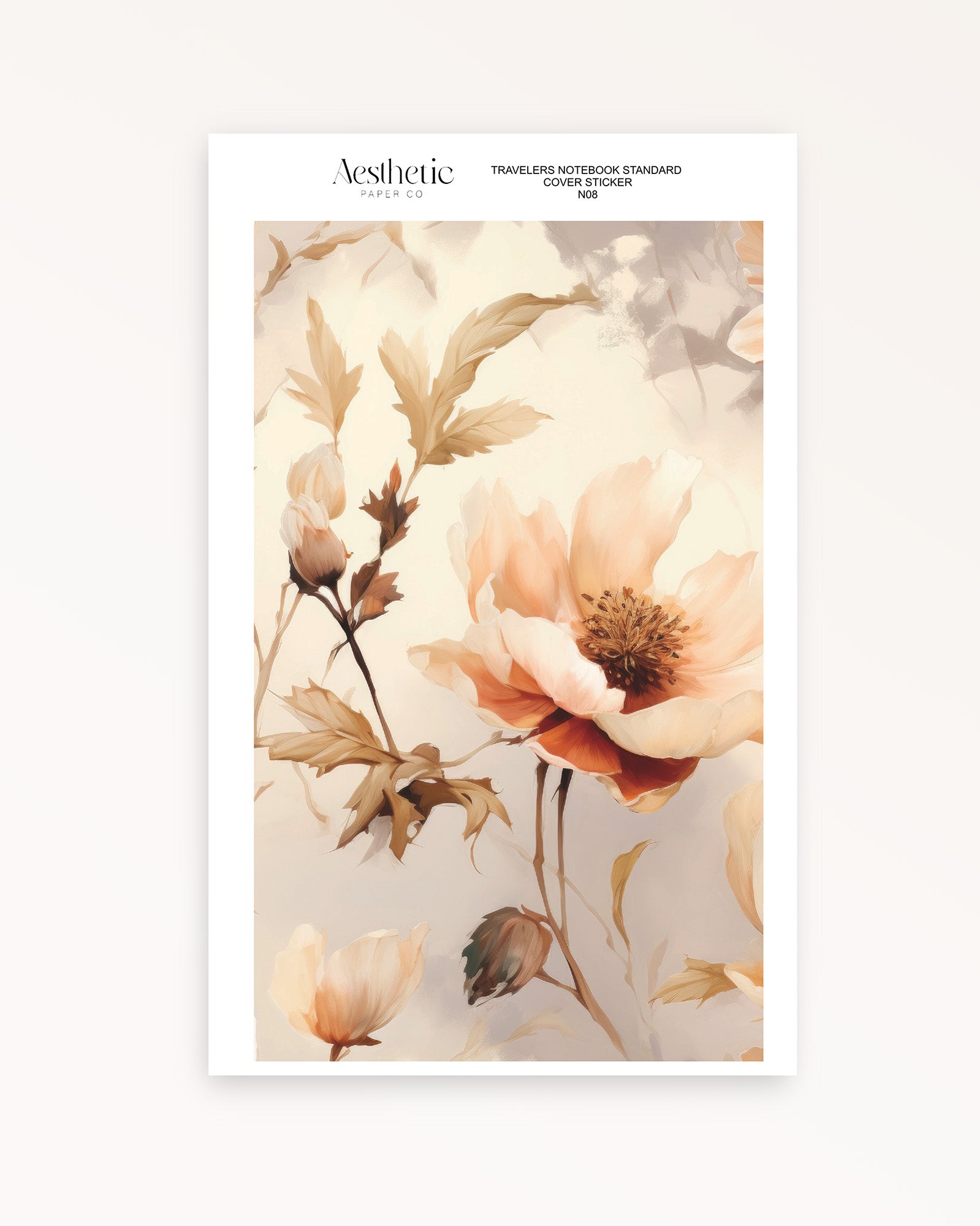 Traveler's Notebook Sticker Cover | STANDARD