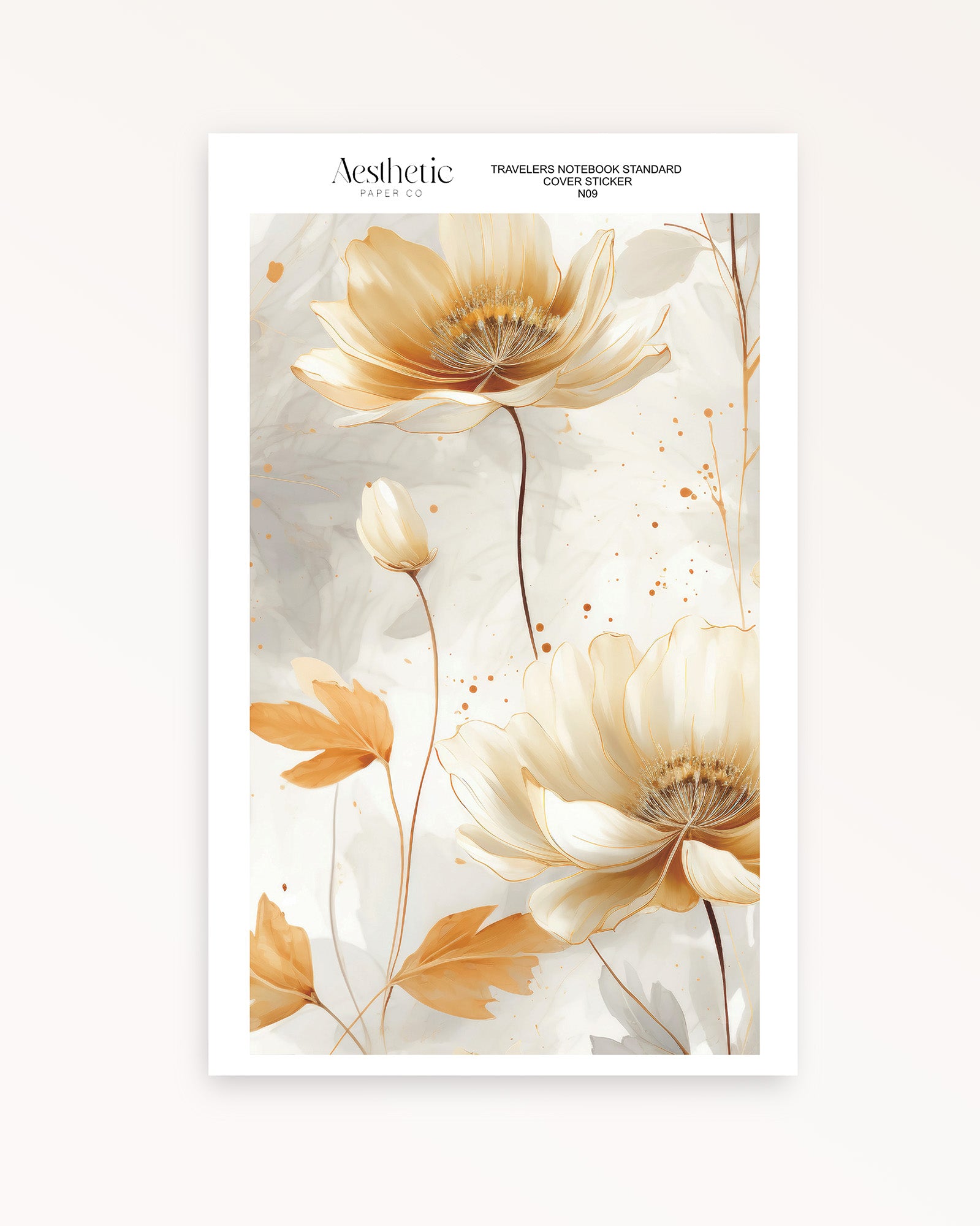 Traveler's Notebook Sticker Cover | STANDARD