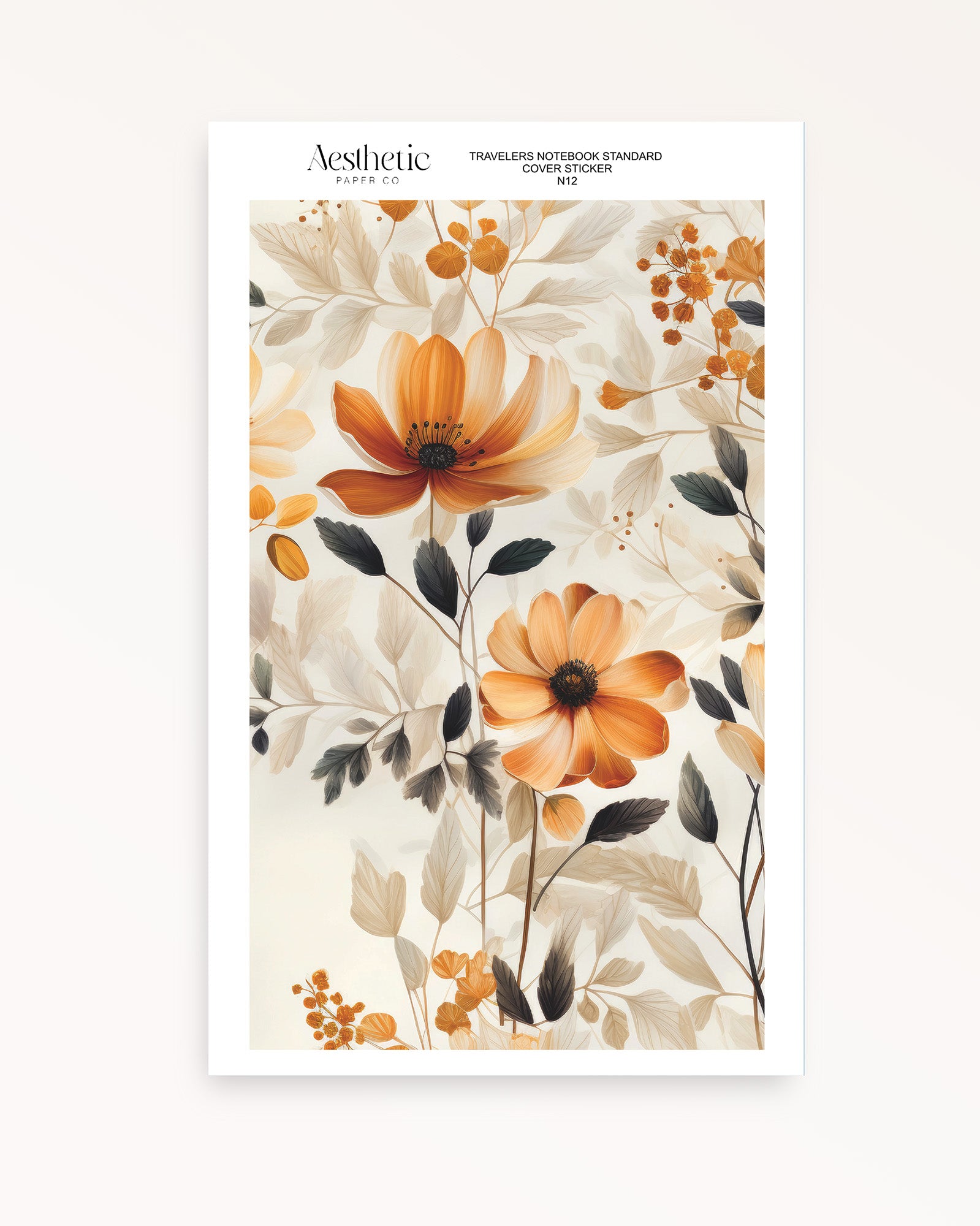 Traveler's Notebook Sticker Cover | STANDARD