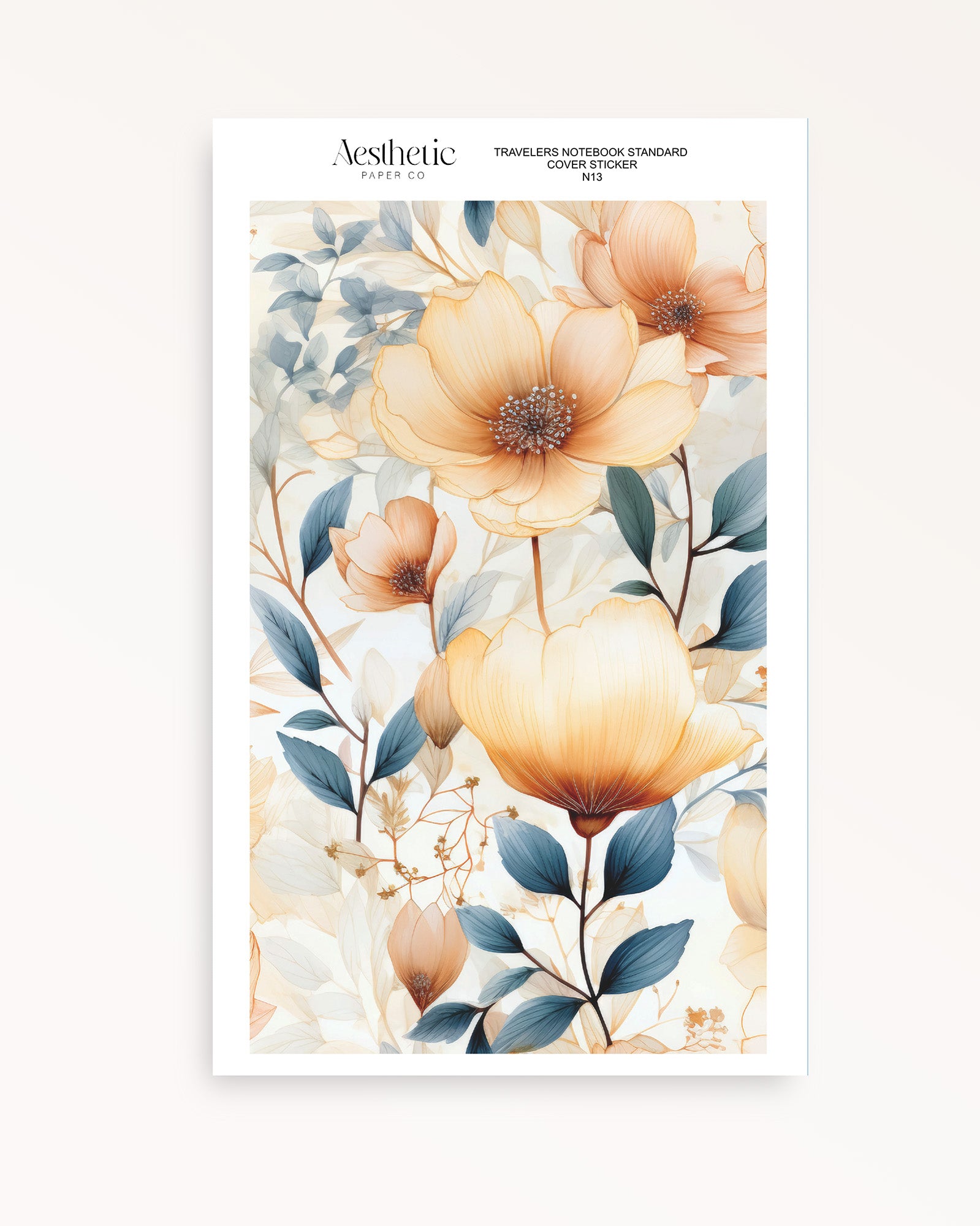 Traveler's Notebook Sticker Cover | STANDARD