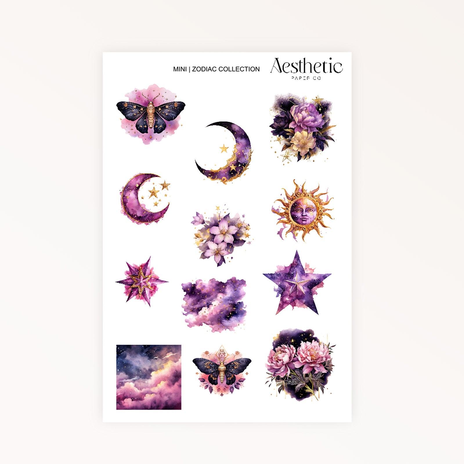 MINI | Zodiac STICKERS