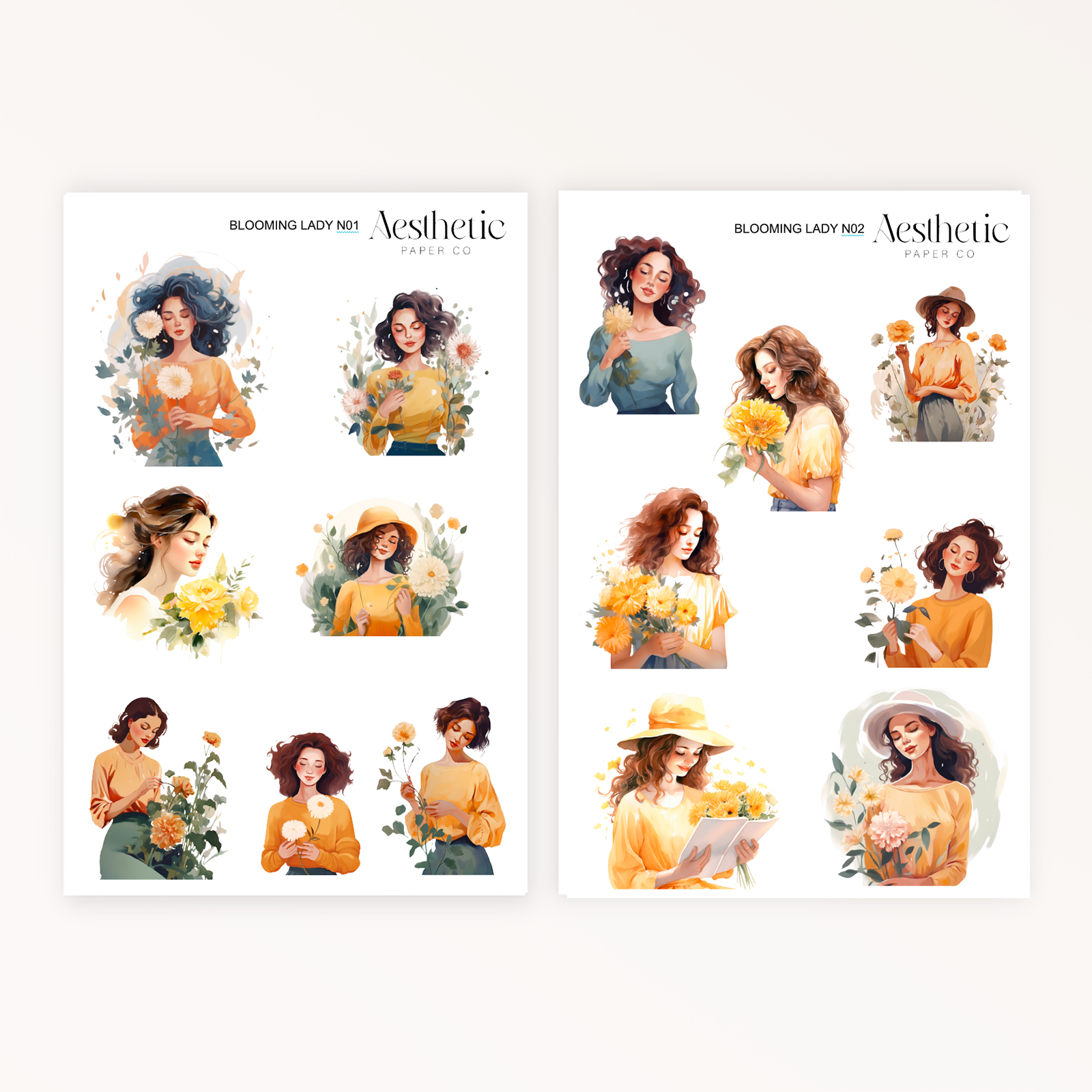 Blooming Lady | STICKERS