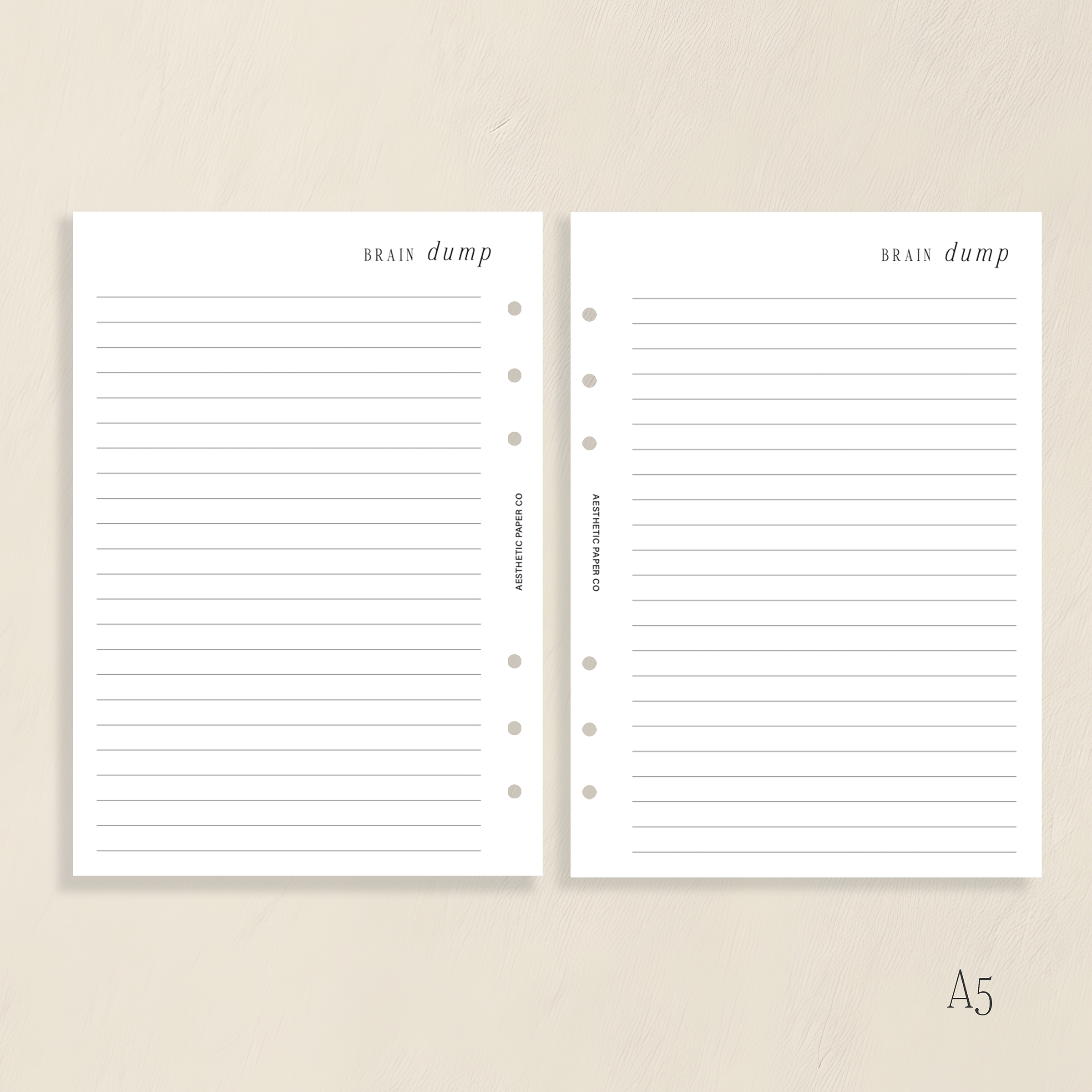 UN016 - Brain Dump Notes Insert | PDF