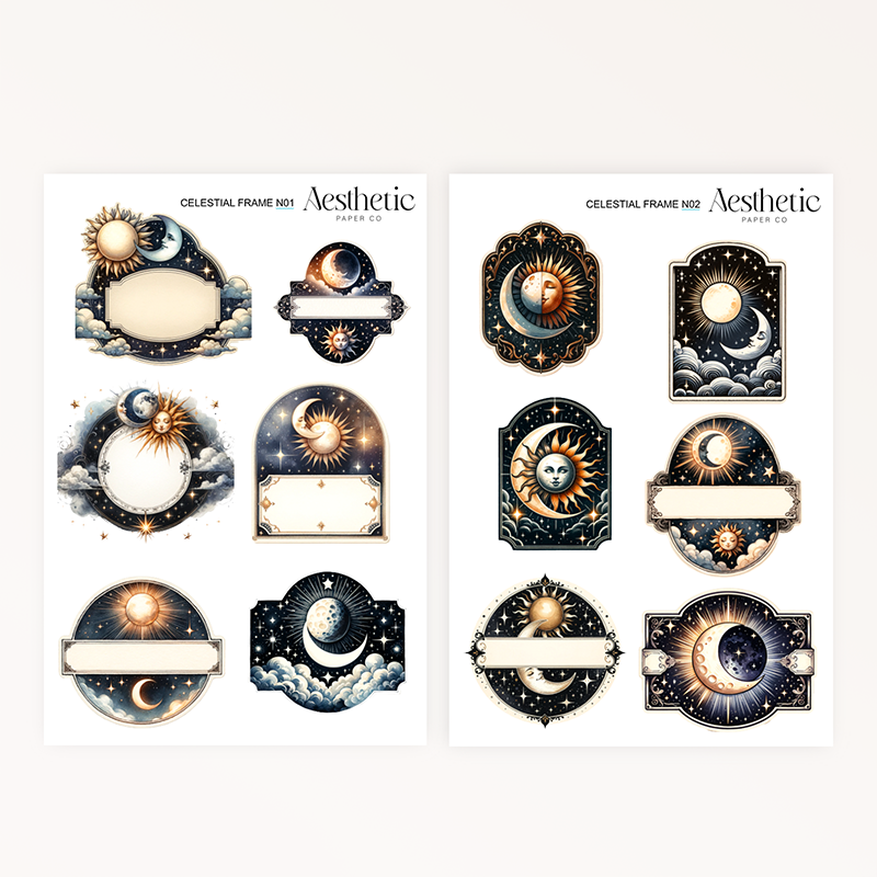 CELESTIAL FRAMES | STICKERS