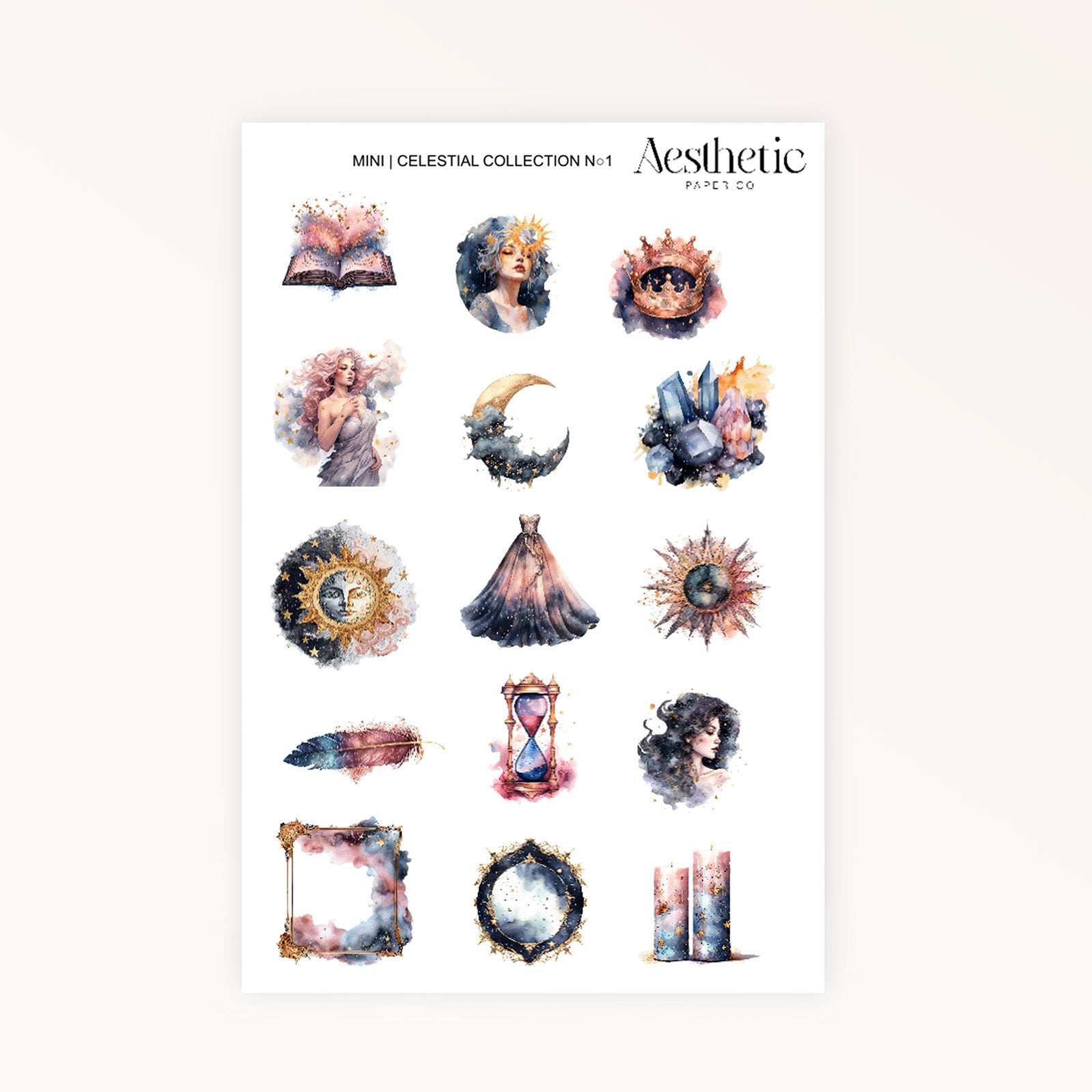 MINI | Celestial Collection N01 | STICKERS