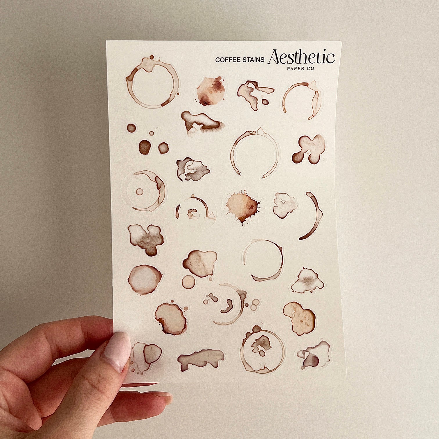 Coffee Stains STICKERS