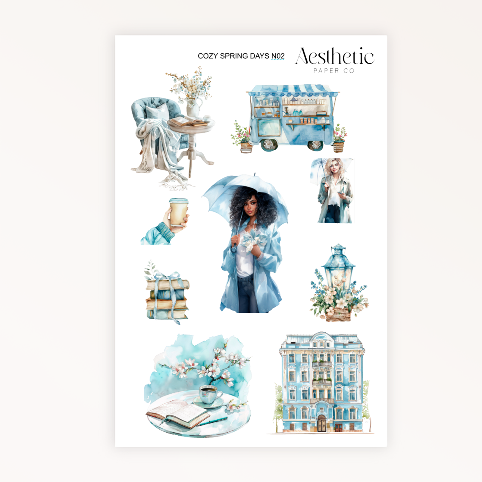 Cozy Spring Days | STICKERS