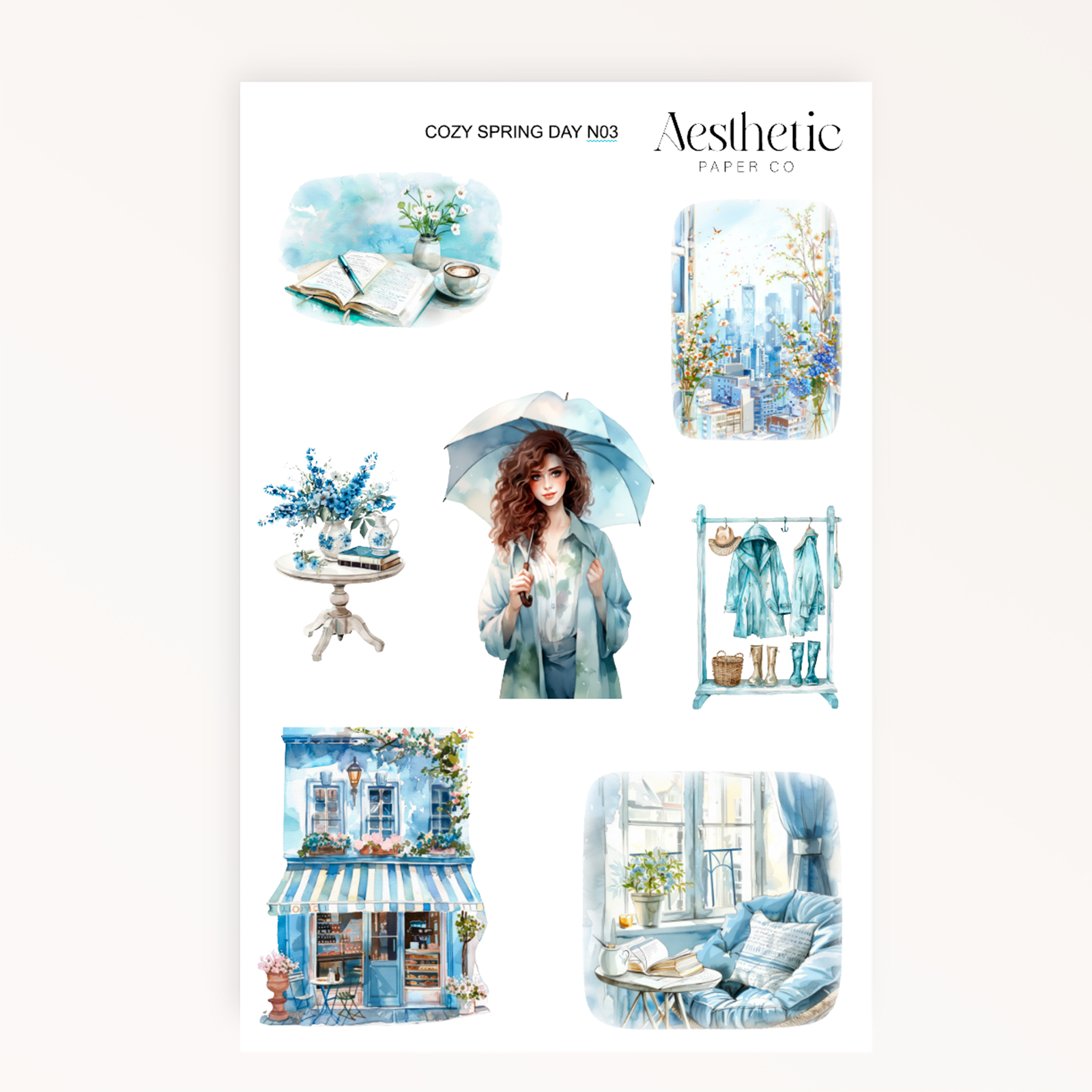 Cozy Spring Days | STICKERS