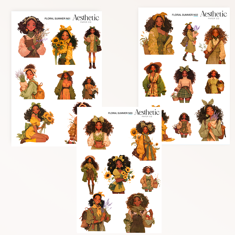 FLORAL SUMMER | STICKER