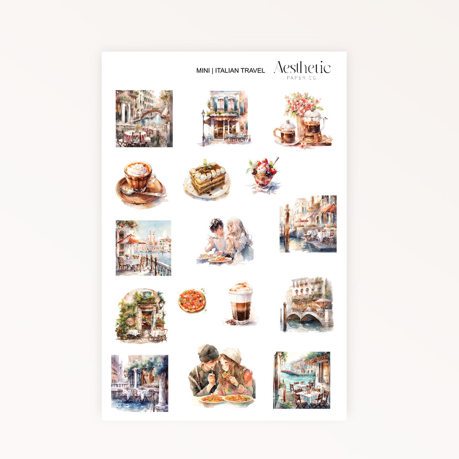 MINI | Italian Travel STICKERS