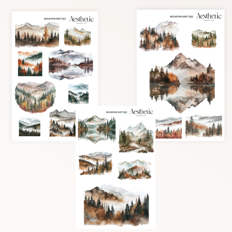 MOUNTAIN MIST | STICKERS