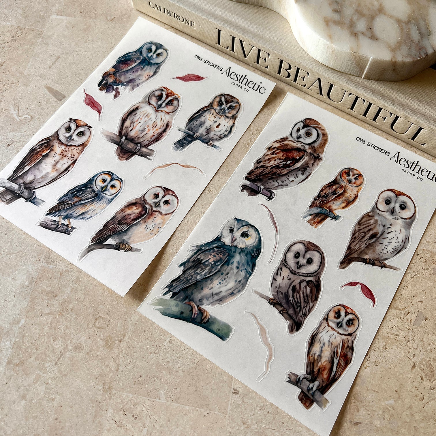 OWL STICKERS