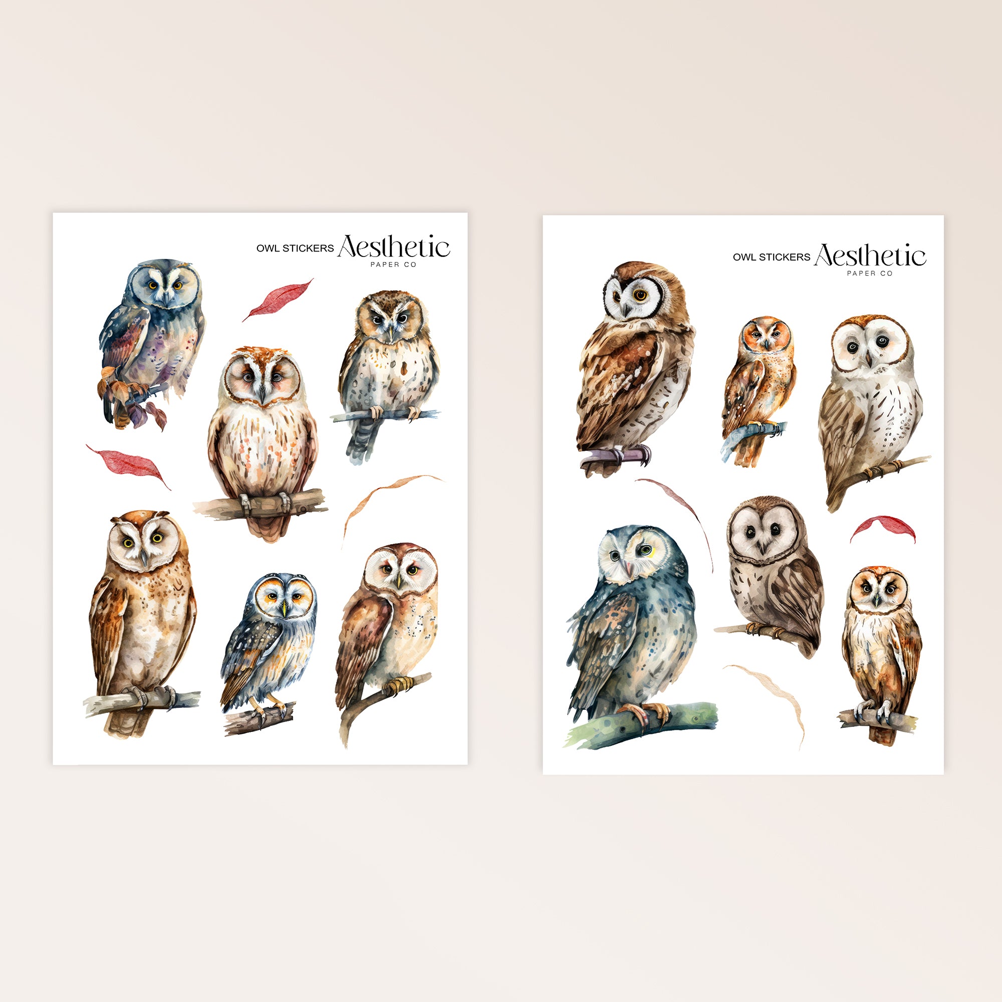 OWL STICKERS