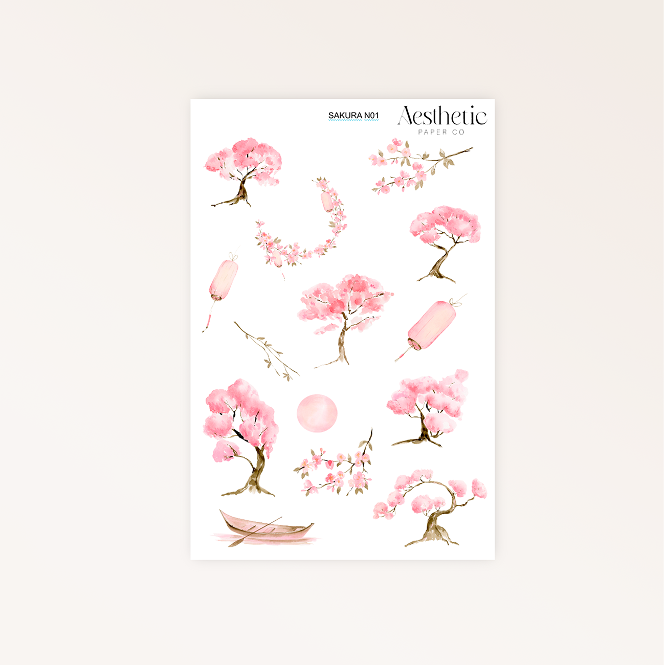 Sakuras N01 STICKERS
