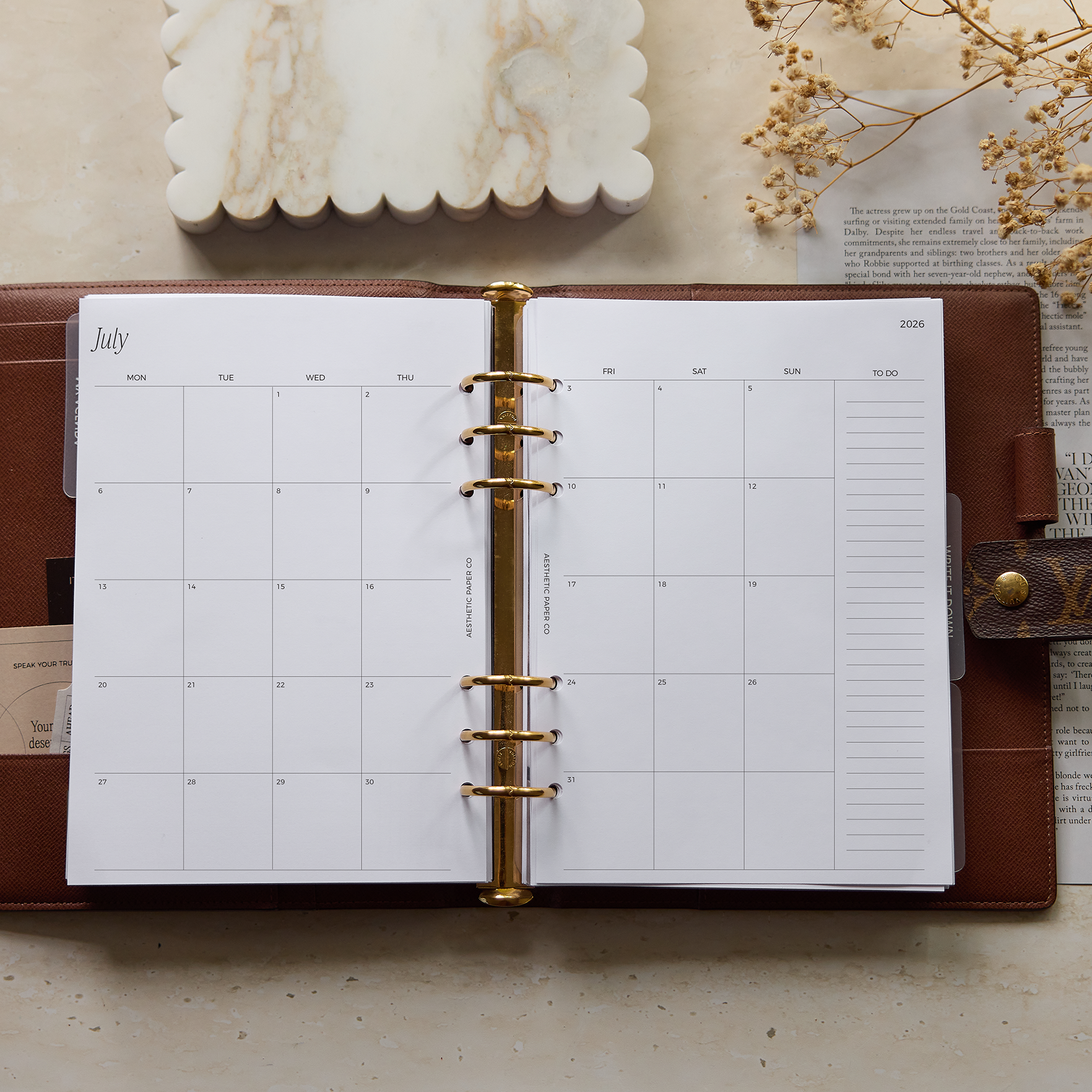 2026/27 MONTH ON TWO PAGE | MO2P