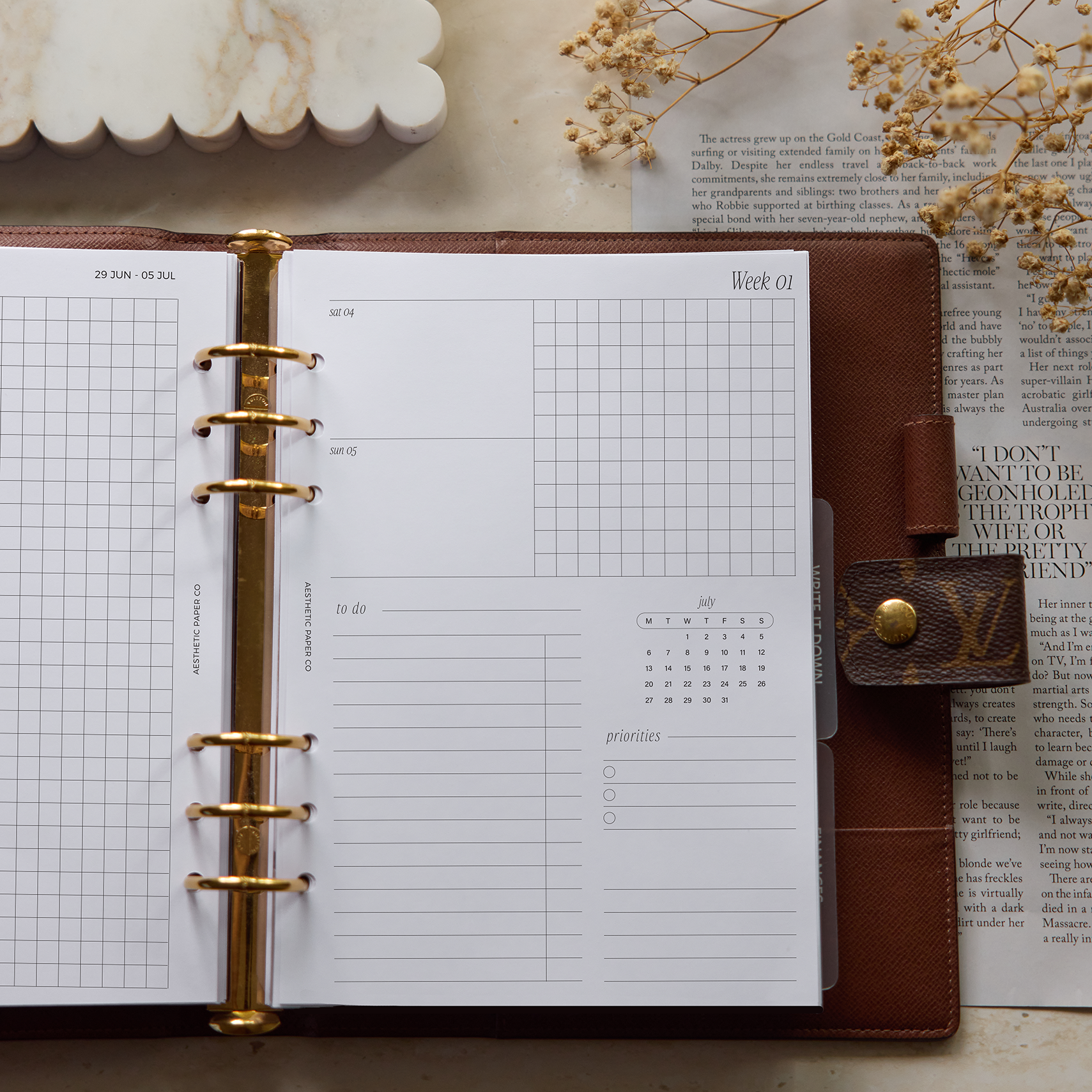 2026/27 WEEK ON TWO PAGE | WO2P GRAPH