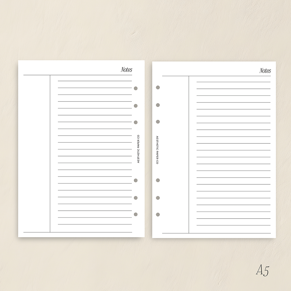 UN012 - Duo Notes | Inserts