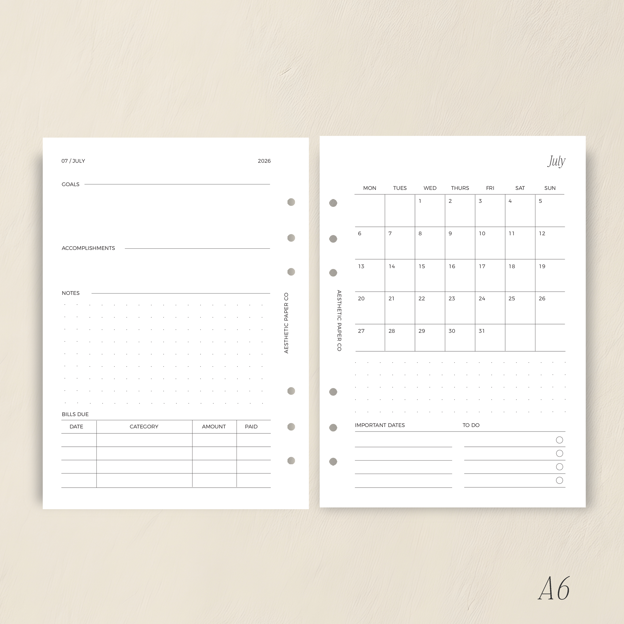 2026/27 MONTH ON ONE PAGE | MO1P